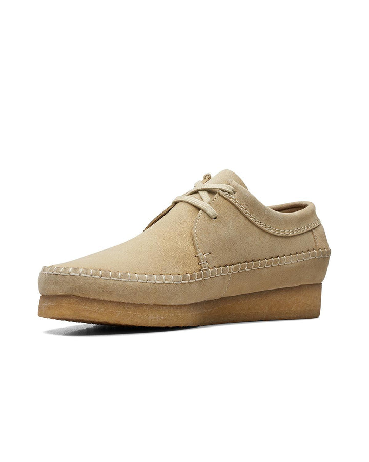 CLARKS ORIGINALS MENS WEAVER SHOES MAPLE SUEDE-Designer Outlet Sales