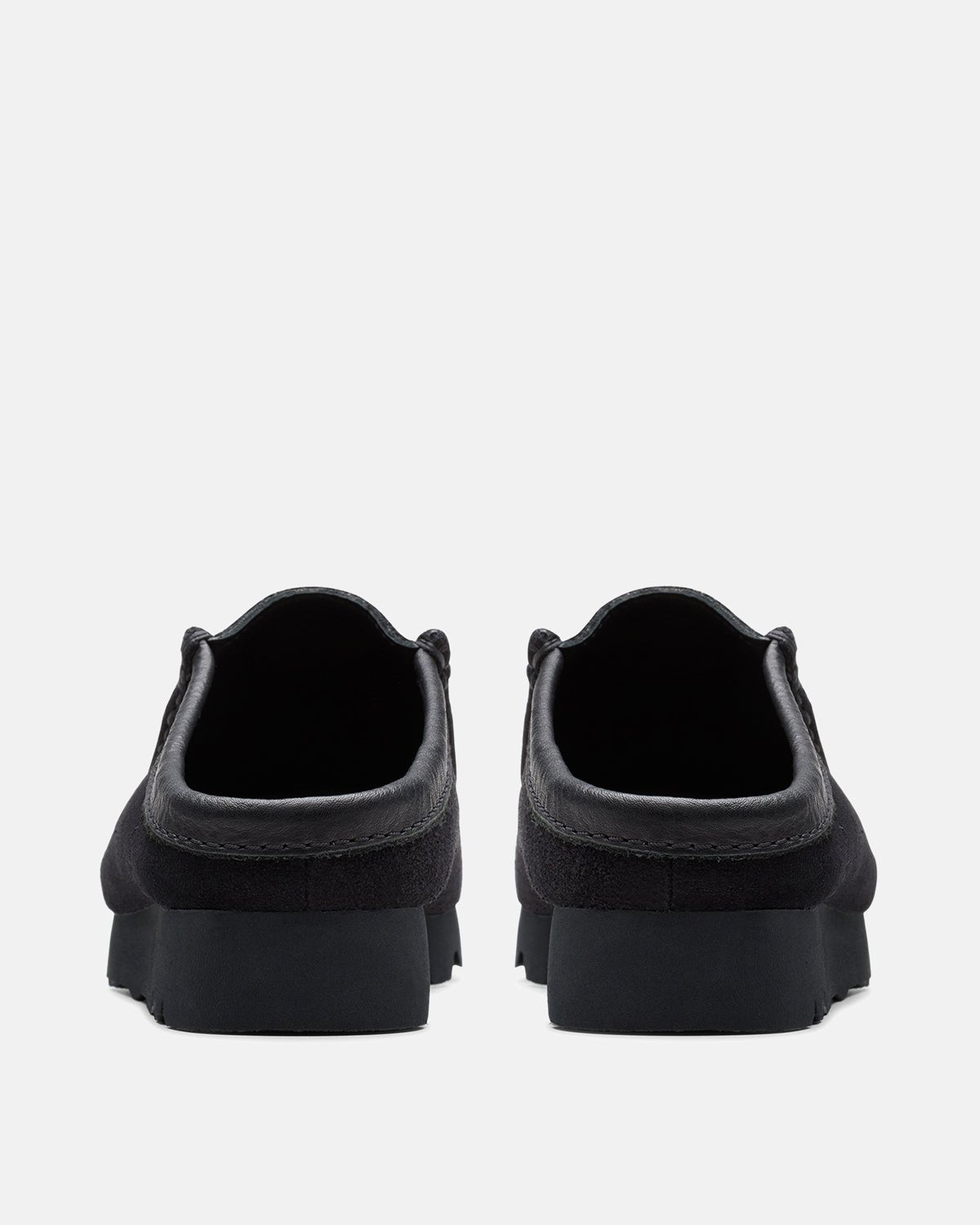 CLARKS ORIGINALS WALLABEE SLIP SHOES BLACK SUEDE – CLARKS-26180443-UK7 | Studio DOS by Designer Outlet Sales