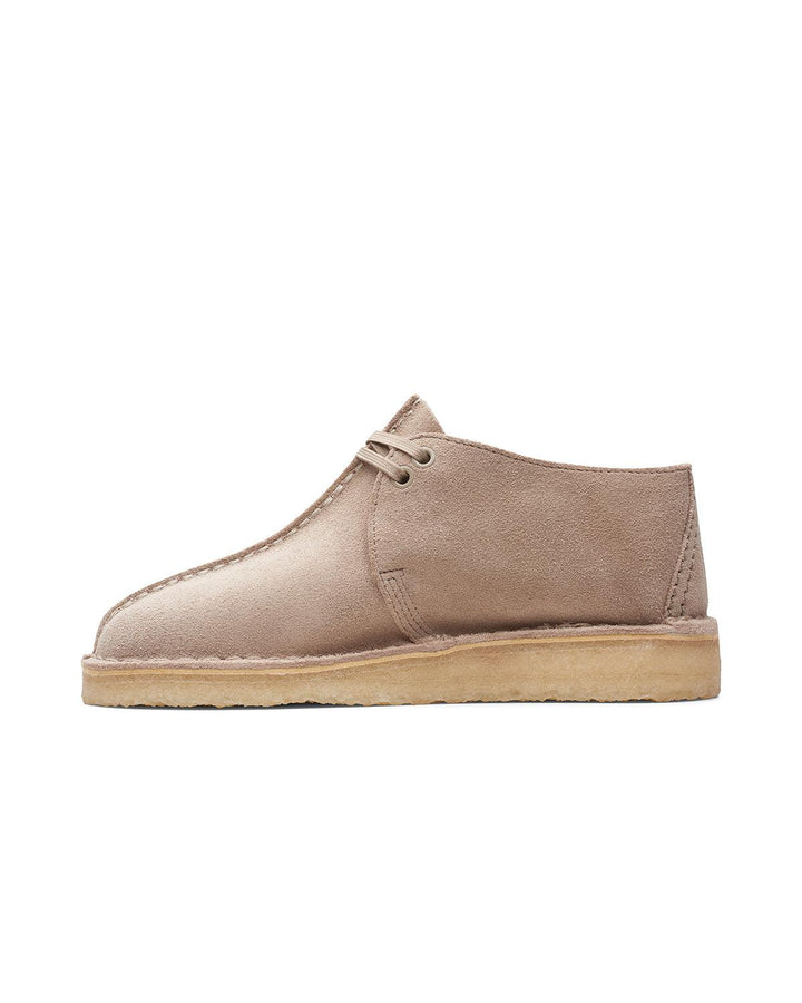 CLARKS ORIGINALS WOMENS DESERT TREK SHOES SAND SUEDE-Designer Outlet Sales