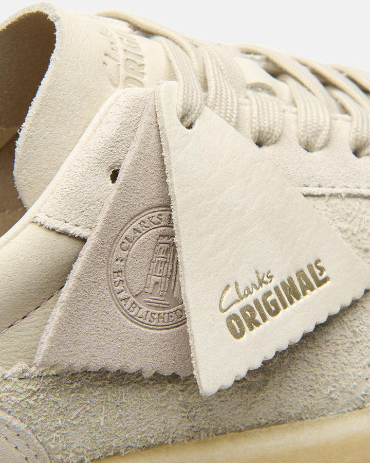 CLARKS ORIGINALS WOMENS TOR 80 TRAINERS WHITE COMBI-Designer Outlet Sales