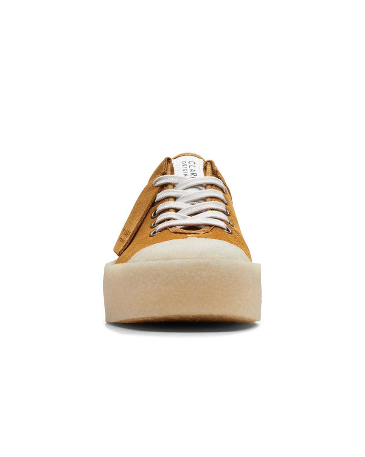 CLARKS ORIGINALS WOMENS TOR HOOP SHOES TAN SUEDE-Designer Outlet Sales