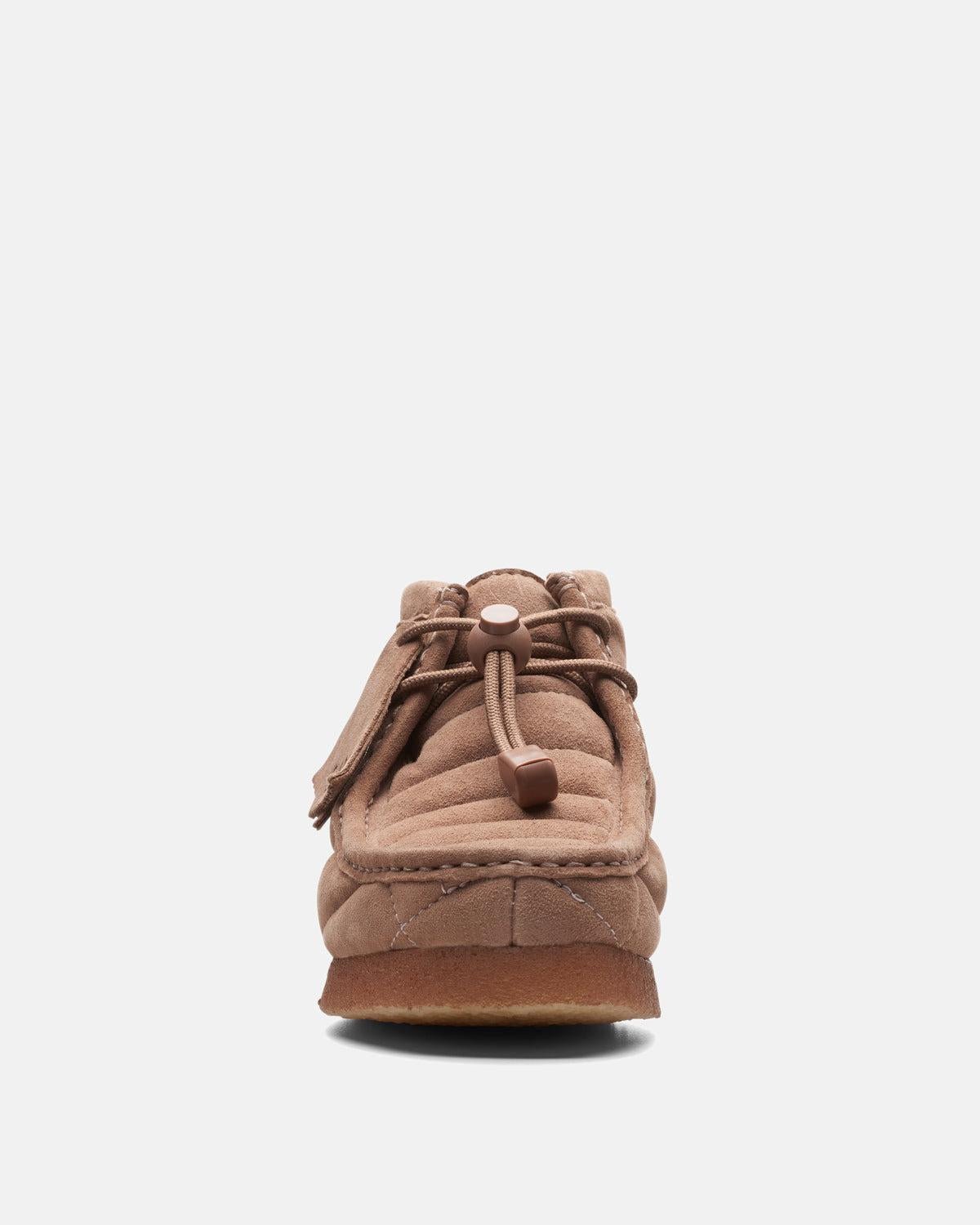 CLARKS ORIGINALS WOMENS WALLABEE BOOTS BURNT BRICK SUEDE – CLARKS-26173230-UK4 | Studio DOS by Designer Outlet Sales