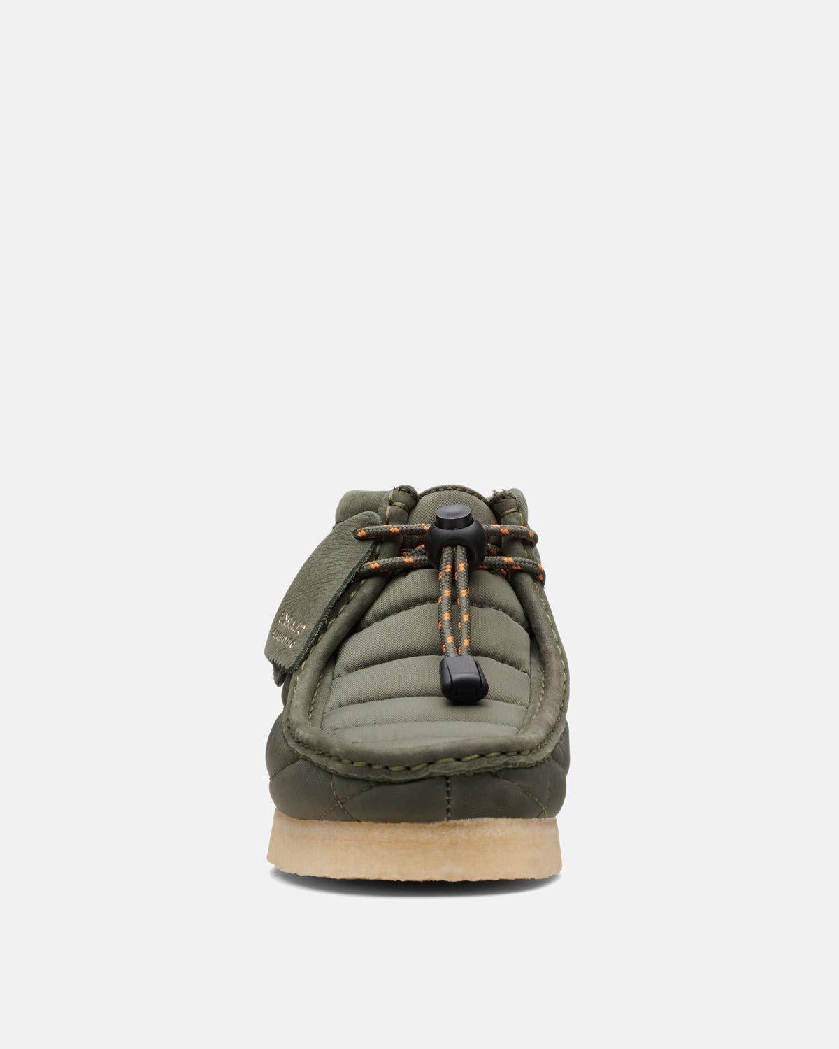 CLARKS ORIGINALS WOMENS WALLABEE BOOTS KHAKI QUILTED – CLARKS-26168760-UK3 | Studio DOS by Designer Outlet Sales