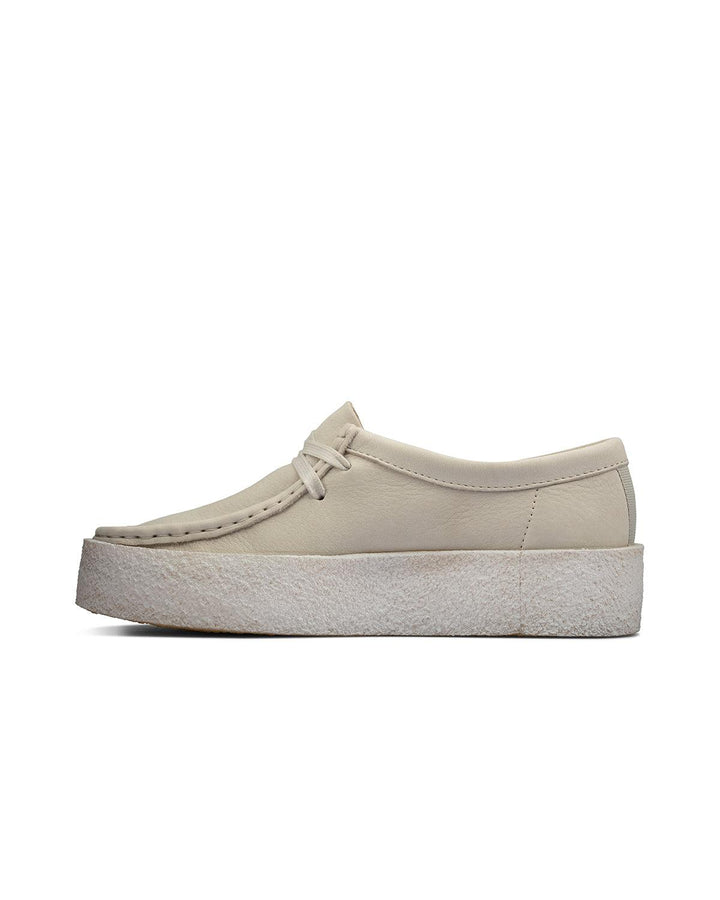 CLARKS ORIGINALS WOMENS WALLABEE CUP SHOES WHITE NUBUCK GRADE B-Designer Outlet Sales