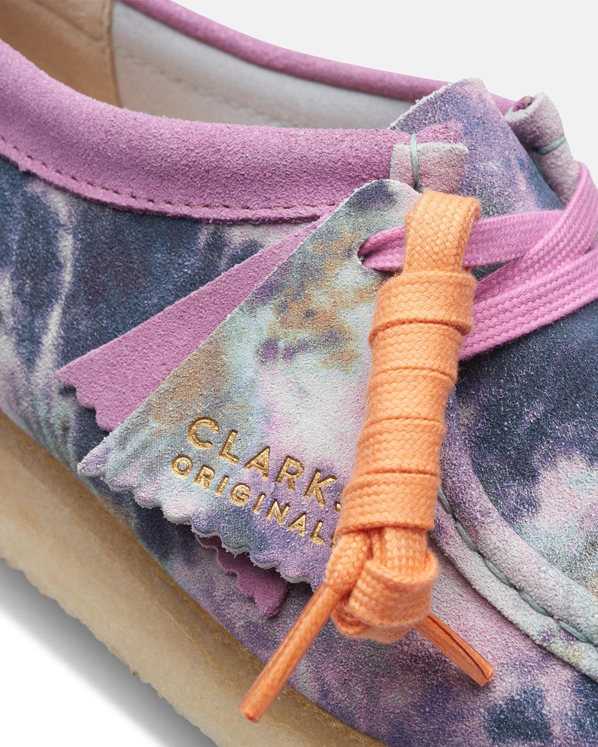 CLARKS ORIGINALS WOMENS WALLABEE SHOES MULTI TIE DYE – CLARKS-26169917-UK3 | Studio DOS by Designer Outlet Sales