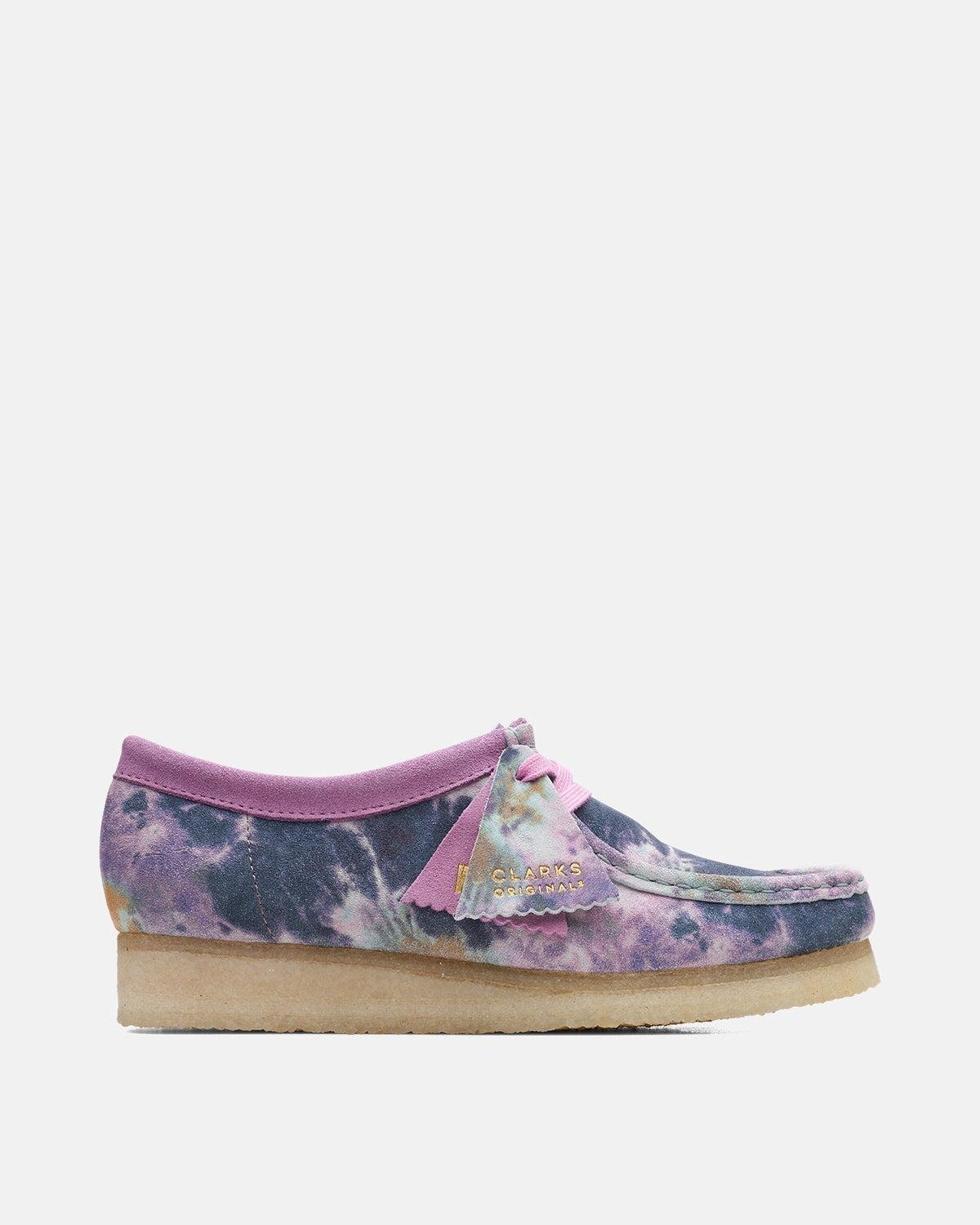 CLARKS ORIGINALS WOMENS WALLABEE SHOES MULTI TIE DYE – CLARKS-26169917-UK3 | Studio DOS by Designer Outlet Sales