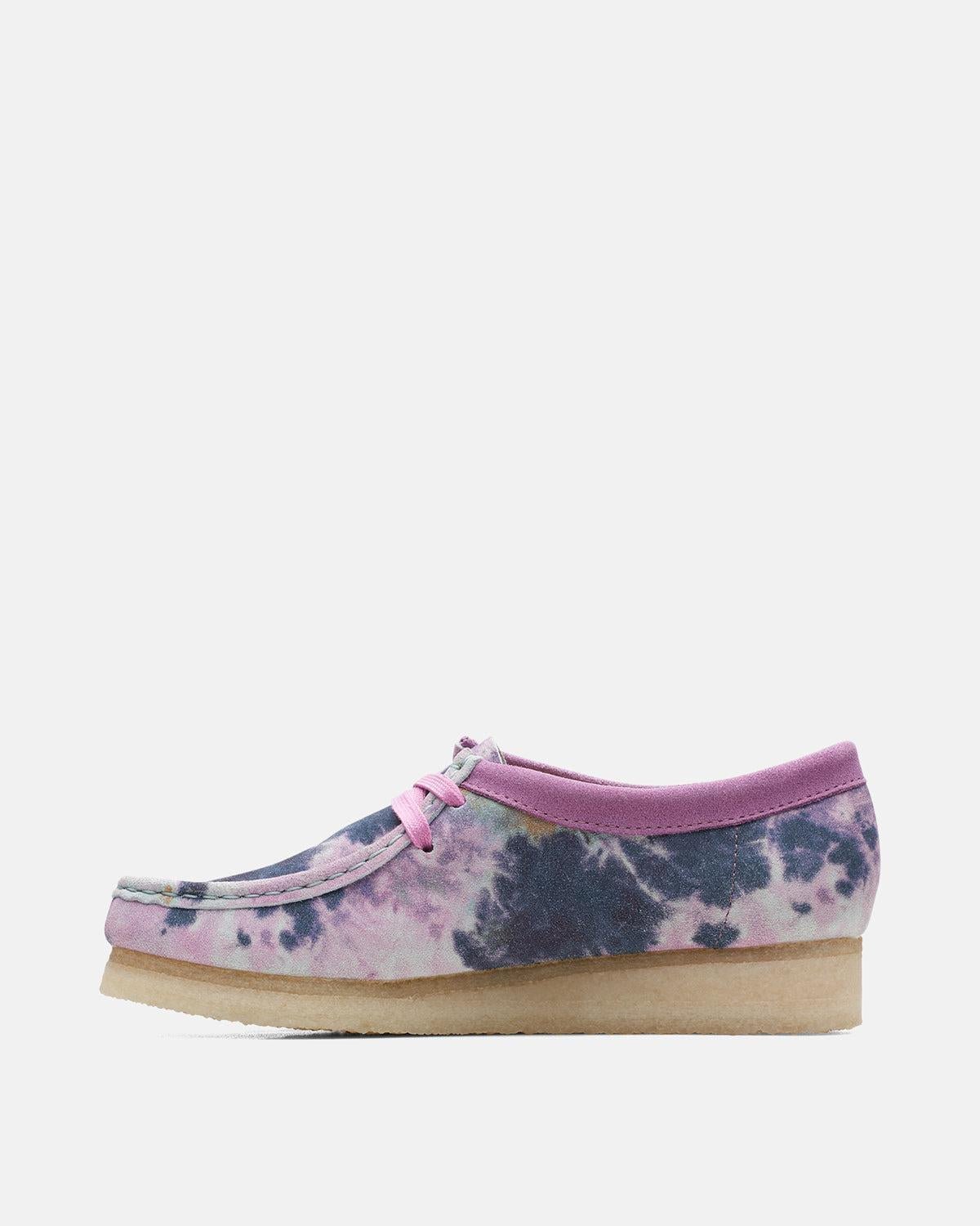 CLARKS ORIGINALS WOMENS WALLABEE SHOES MULTI TIE DYE – CLARKS-26169917-UK3 | Studio DOS by Designer Outlet Sales