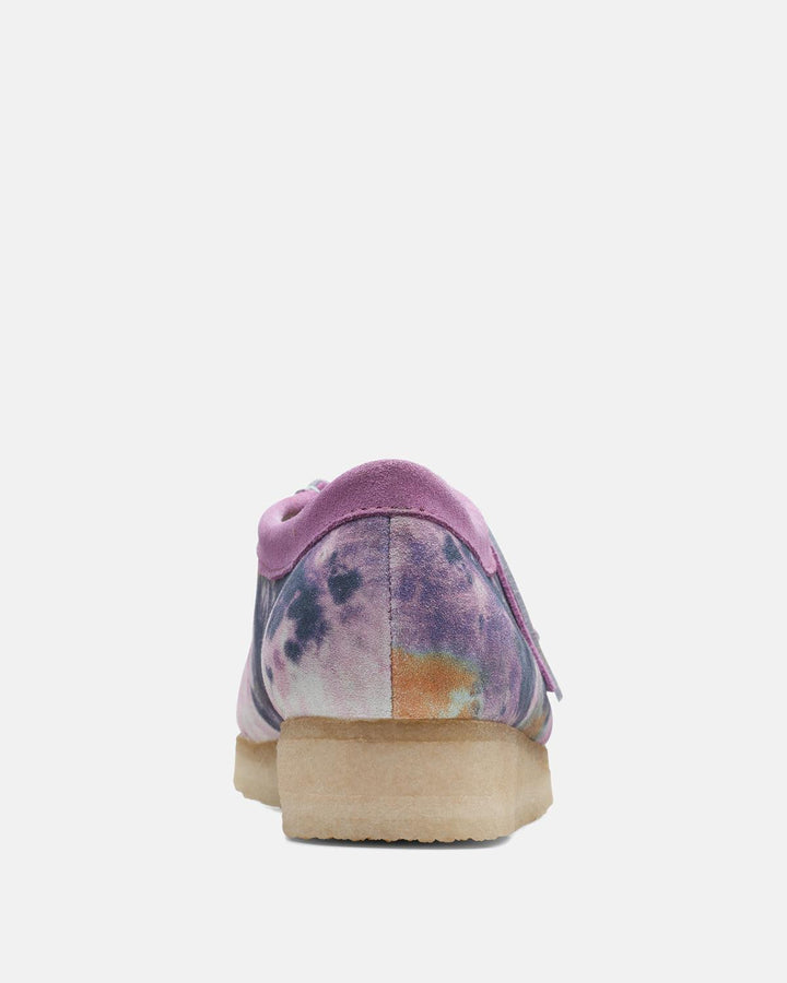 CLARKS ORIGINALS WOMENS WALLABEE SHOES MULTI TIE DYE-Designer Outlet Sales