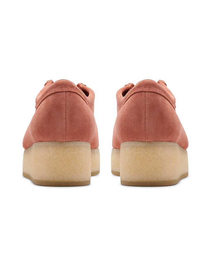 CLARKS ORIGINALS WOMENS WALLACRAFT BEE TERRACOTTA SUEDE-Designer Outlet Sales