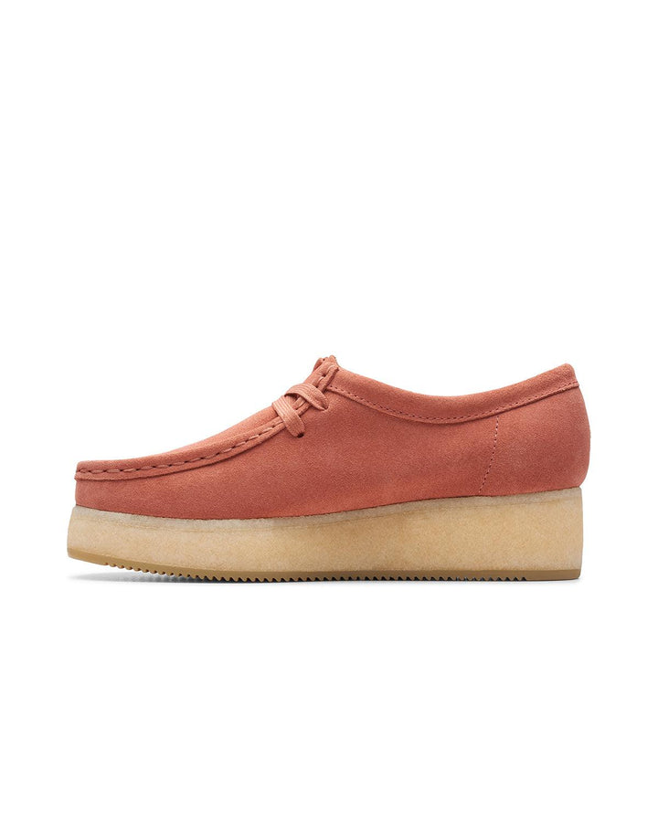 CLARKS ORIGINALS WOMENS WALLACRAFT BEE TERRACOTTA SUEDE-Designer Outlet Sales