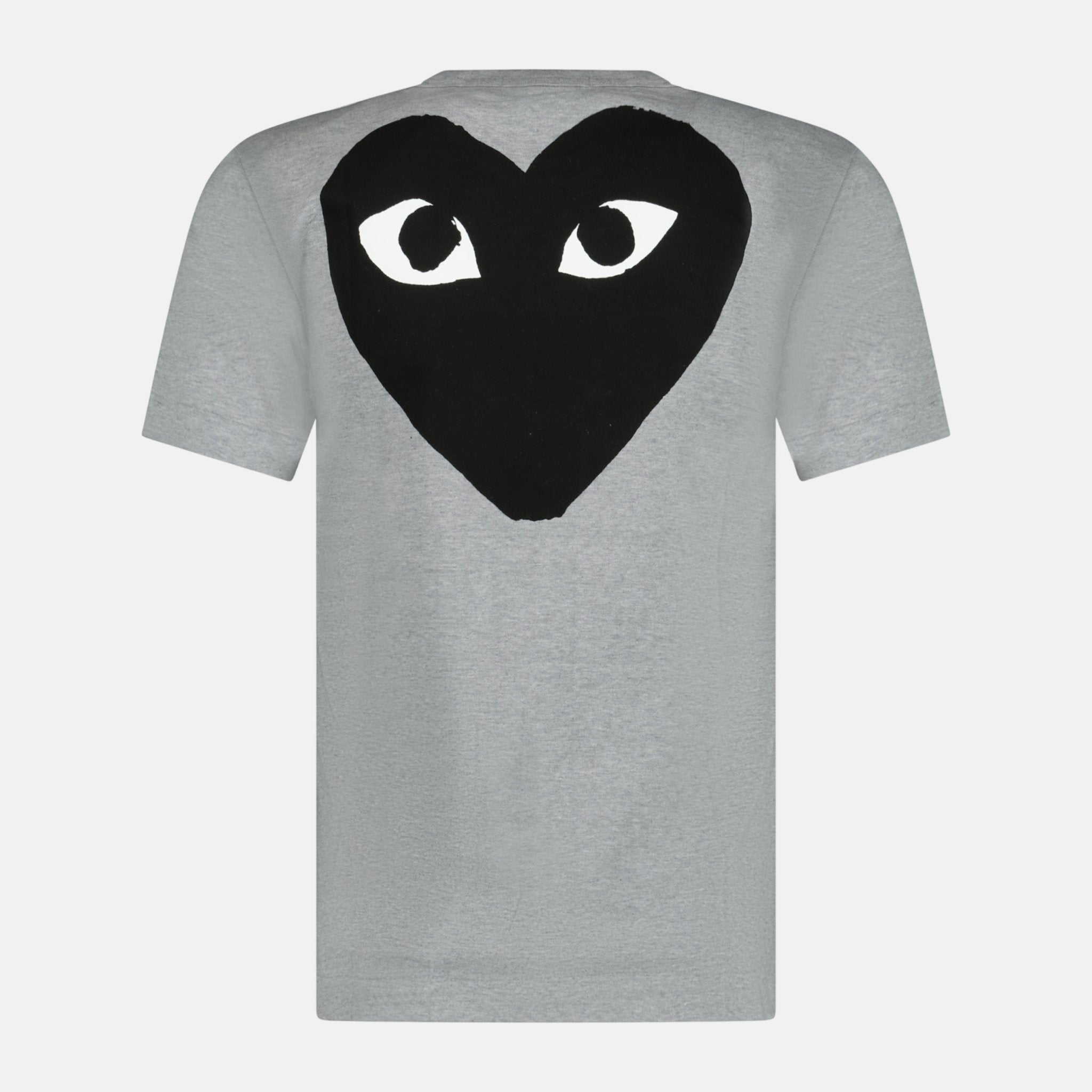 Comme Des Garcons Play Logo T-Shirt Grey – A60 | Studio DOS by Designer Outlet Sales