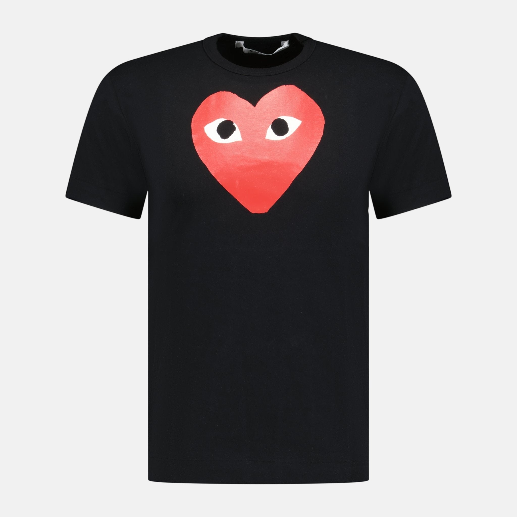 Comme Des Garcons Play Red Heart T-Shirt Black – A8 | Studio DOS by Designer Outlet Sales