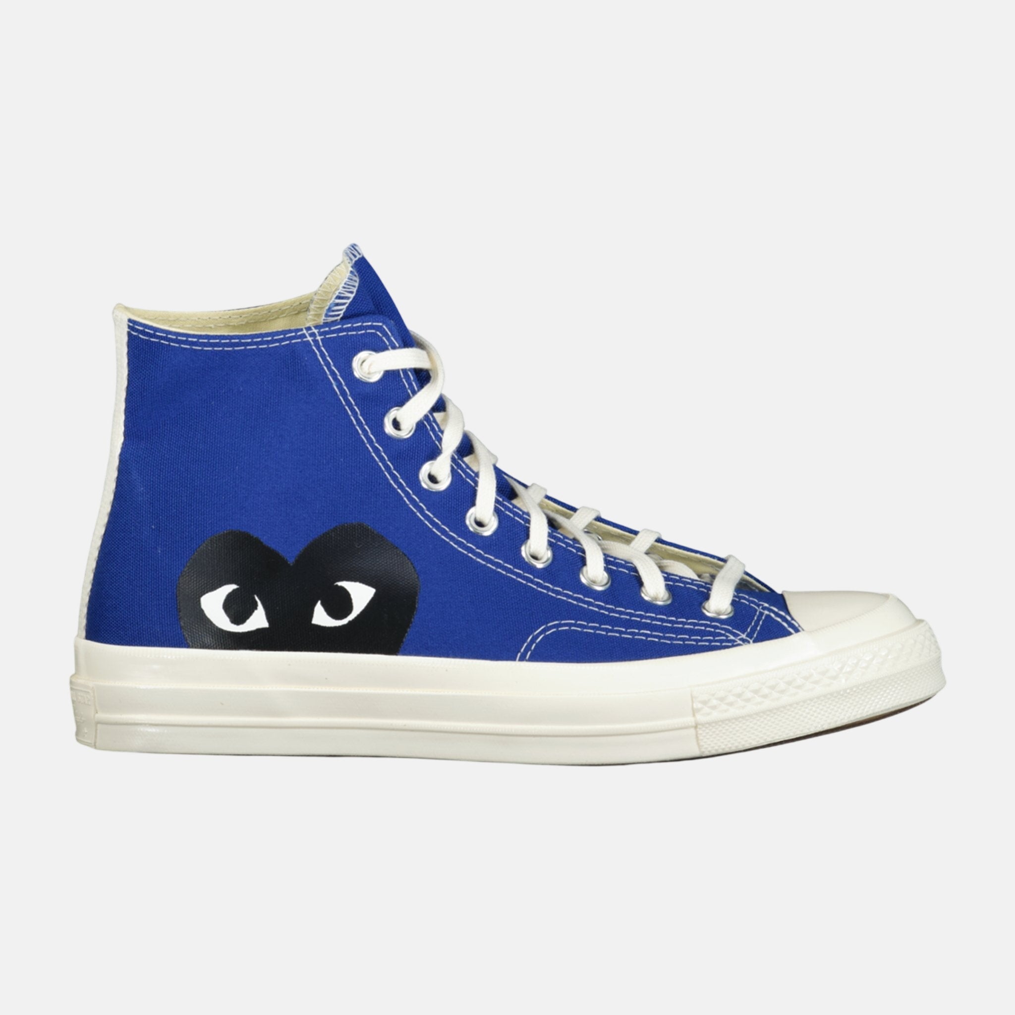 Comme Des Garcons Play X Converse 'Chuck Taylor' Trainers Blue – D4 | Studio DOS by Designer Outlet Sales