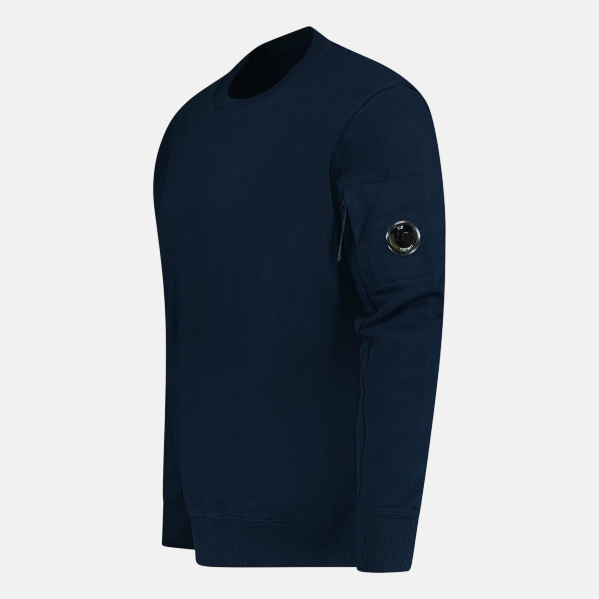 CP Company Arm Lens Thick Sweatshirt Navy – C73 | Studio DOS by Designer Outlet Sales