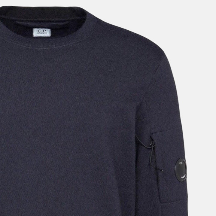 CP Company Arm Lens Thick Sweatshirt Navy – C73 | Studio DOS by Designer Outlet Sales