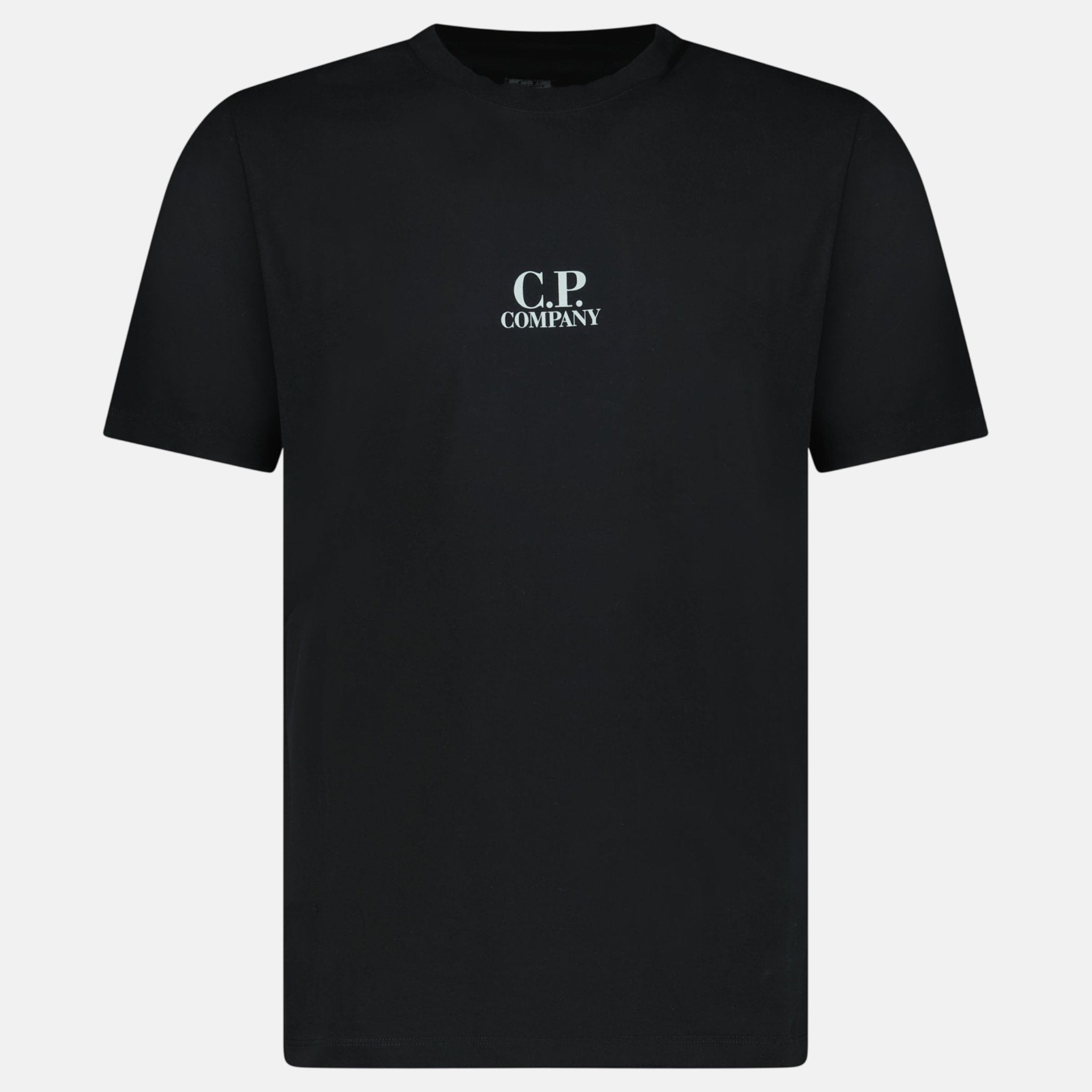 CP Company British Sailor Logo 30/1 T-Shirt Black – C54 | Studio DOS by Designer Outlet Sales