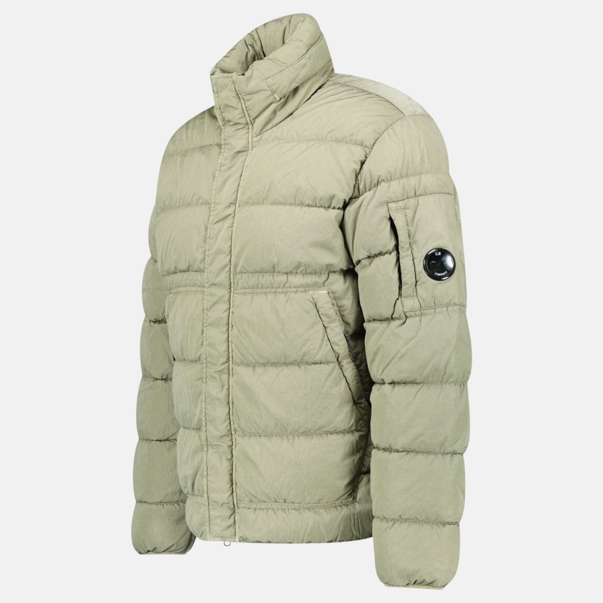 CP Company Chrome - R Down Jacket Gunmetal Grey – sku-57507236217213 | Studio DOS by Designer Outlet Sales