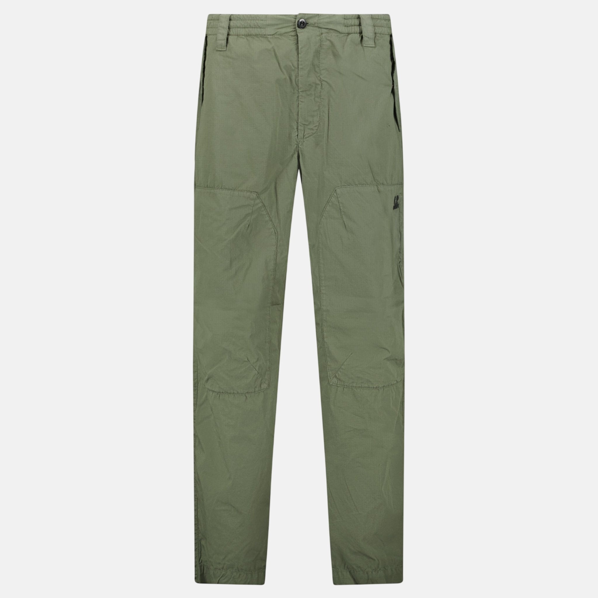 CP Company Cotton Rip Stop Loose Cargo Pants Thyme – C32 | Studio DOS by Designer Outlet Sales