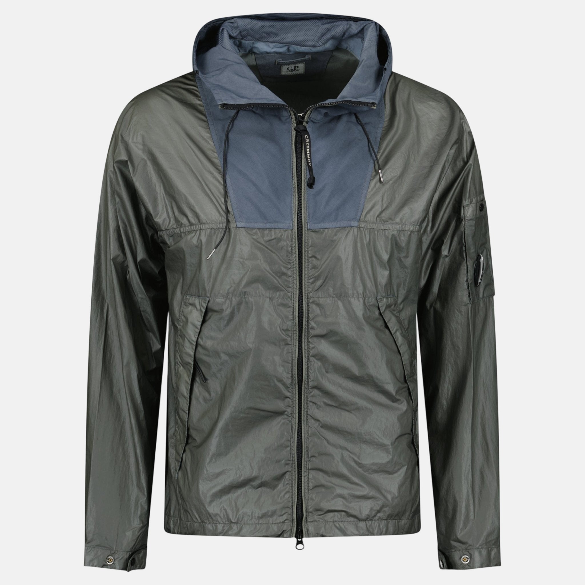 CP Company CS II Mixed Hooded Lens Jacket Smoked Pearl – A32 | Studio DOS by Designer Outlet Sales