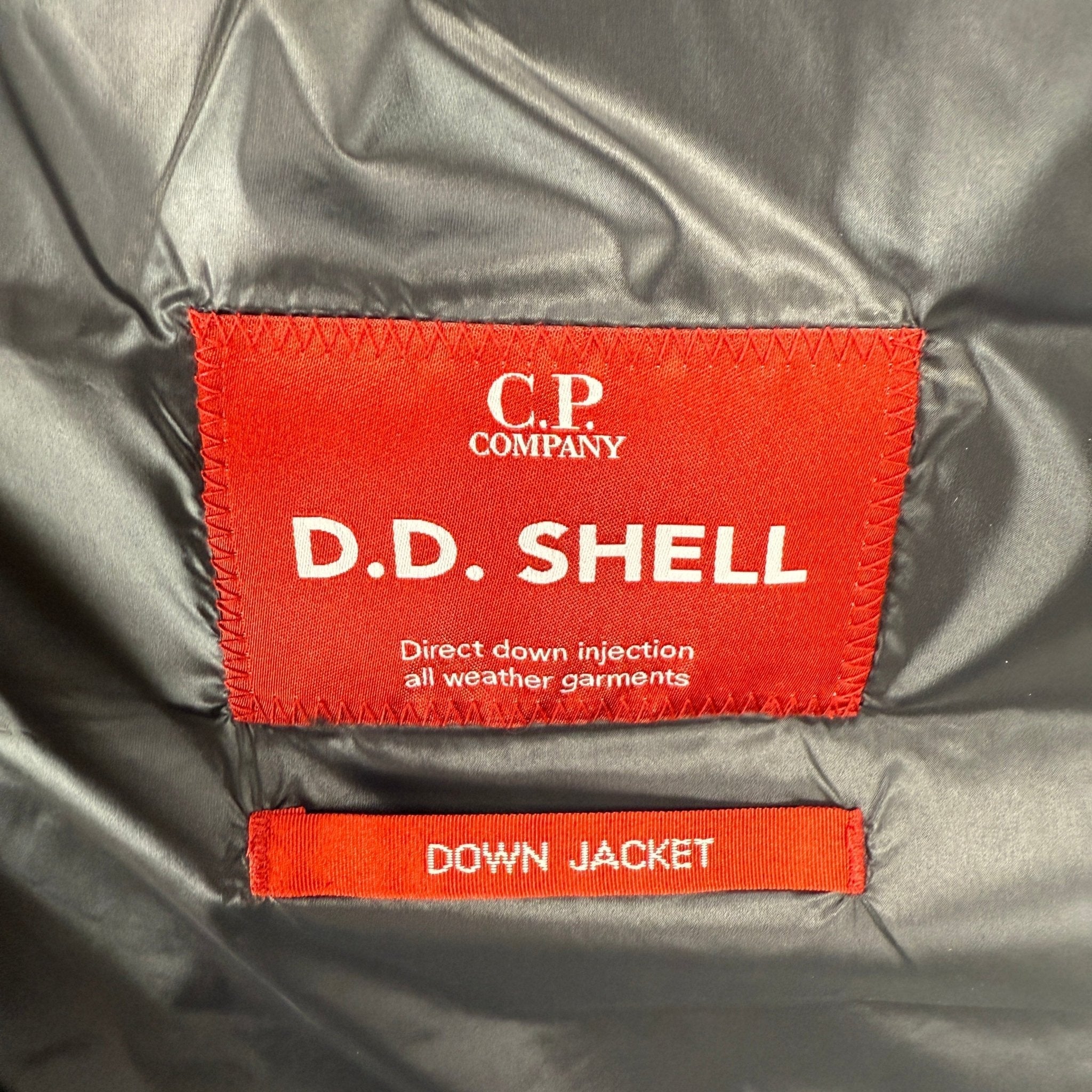 CP Company D.D. Padded Goggle Down Jacket Black – Rail 6 | Studio DOS by Designer Outlet Sales