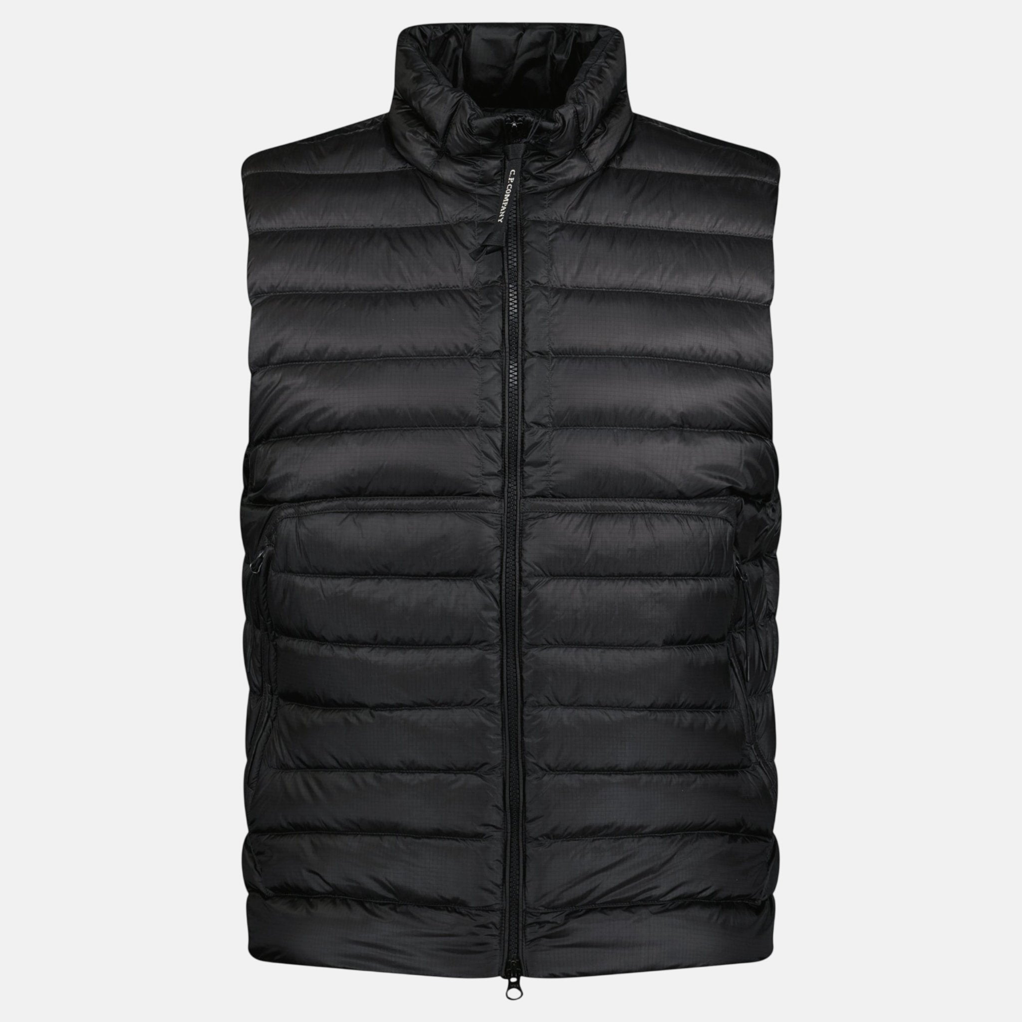 CP Company D.D. Shell Lightweight Lens Gilet Black – sku-49161874440470 | Studio DOS by Designer Outlet Sales