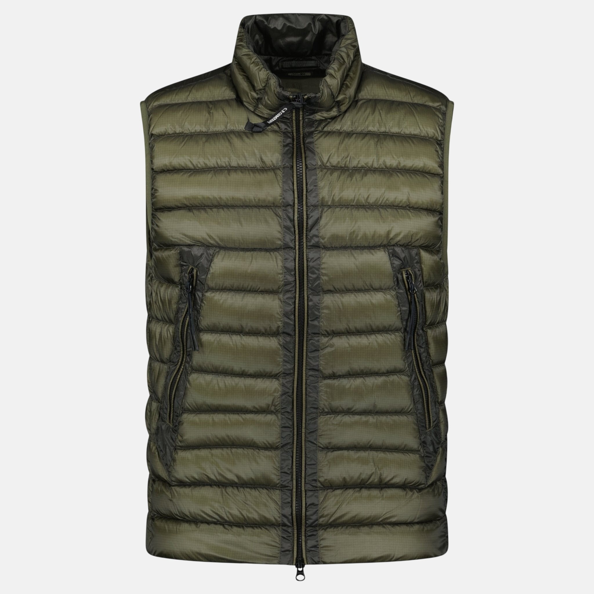 CP Company D.D. Shell Lightweight Lens Gilet Dark Green – RAIL 7 | Studio DOS by Designer Outlet Sales