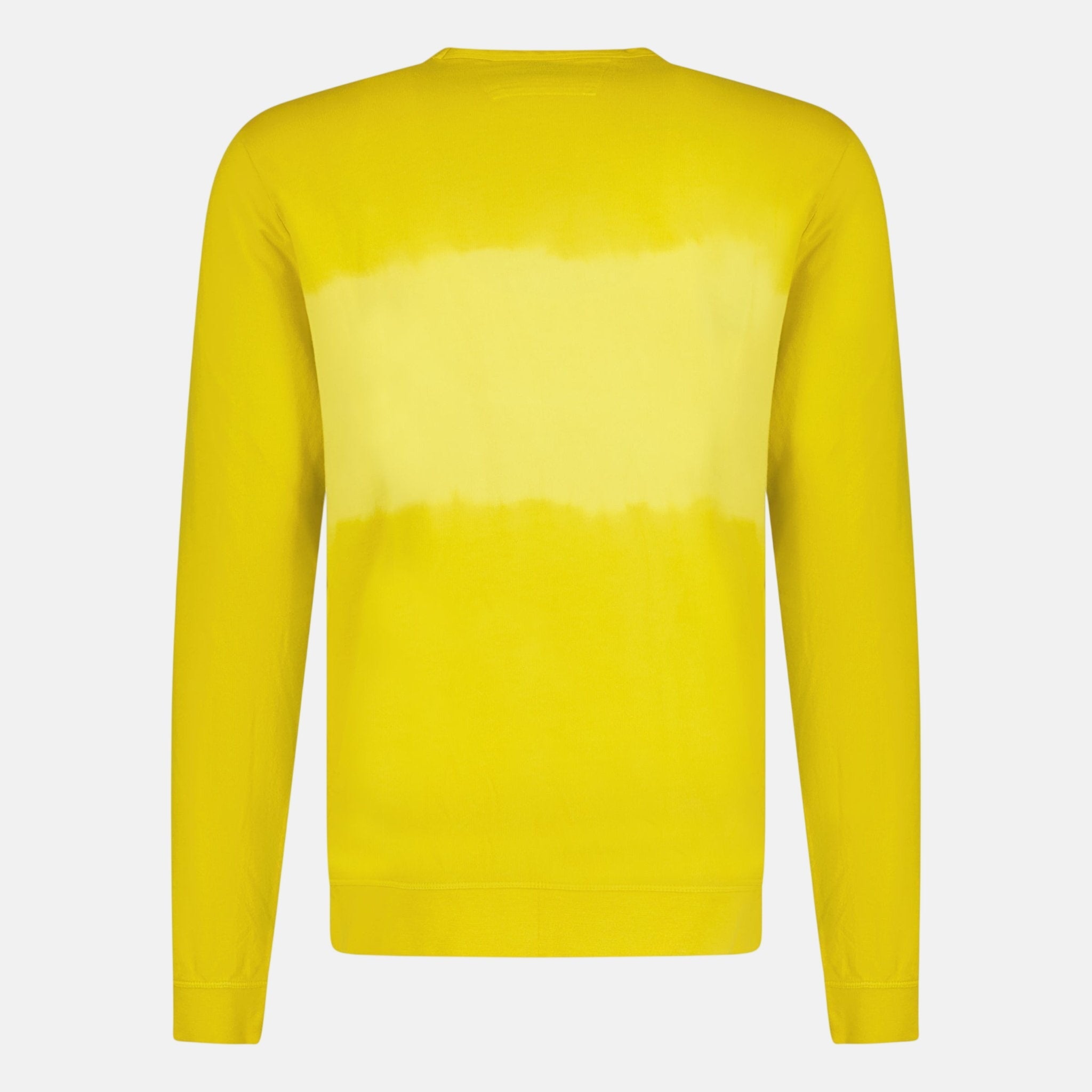 CP Company Dye Logo Sweatshirt Yellow – B38 | Studio DOS by Designer Outlet Sales