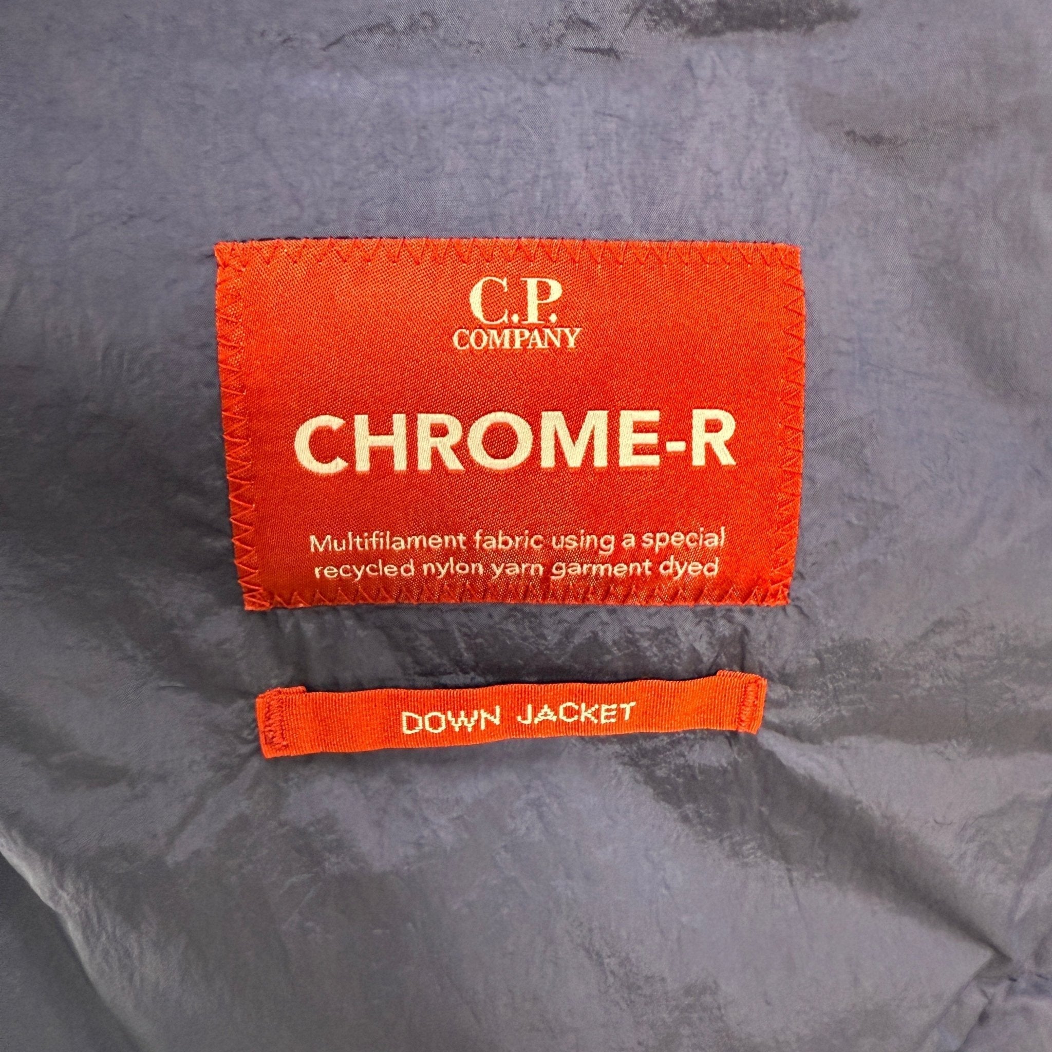 CP Company Eco - Chrome R Goggle Jacket Estate Blue – Rail 6 | Studio DOS by Designer Outlet Sales