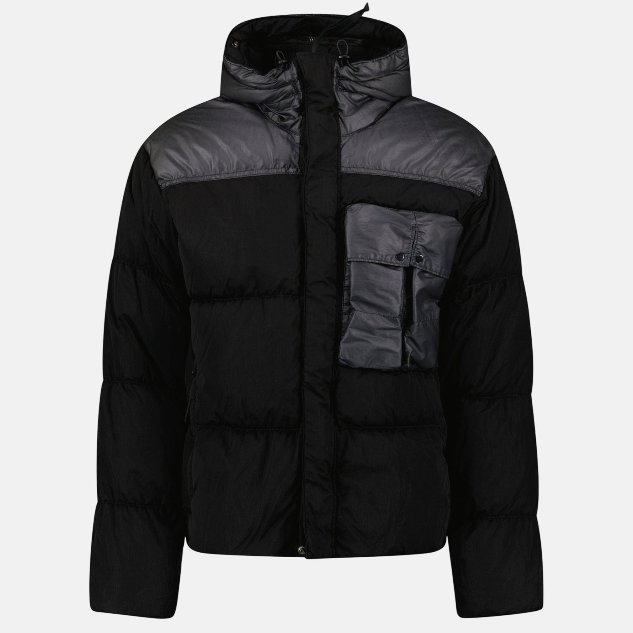 CP Company Eco Chrome R Mixed Goggle Down Jacket Black – Rail 6 | Studio DOS by Designer Outlet Sales
