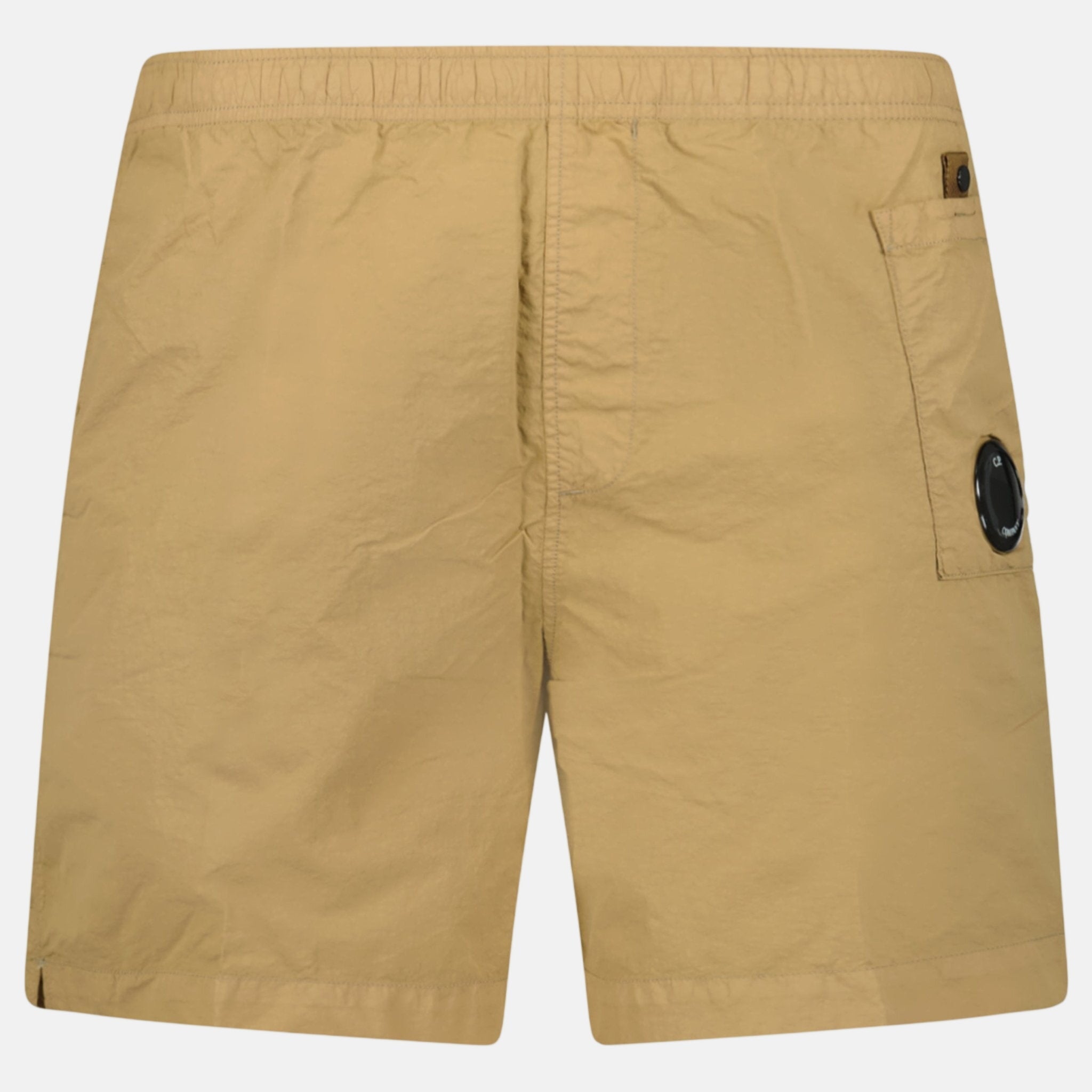 CP Company Flatt Nylon Lens - Detail Swim Shorts Sand – A36 | Studio DOS by Designer Outlet Sales