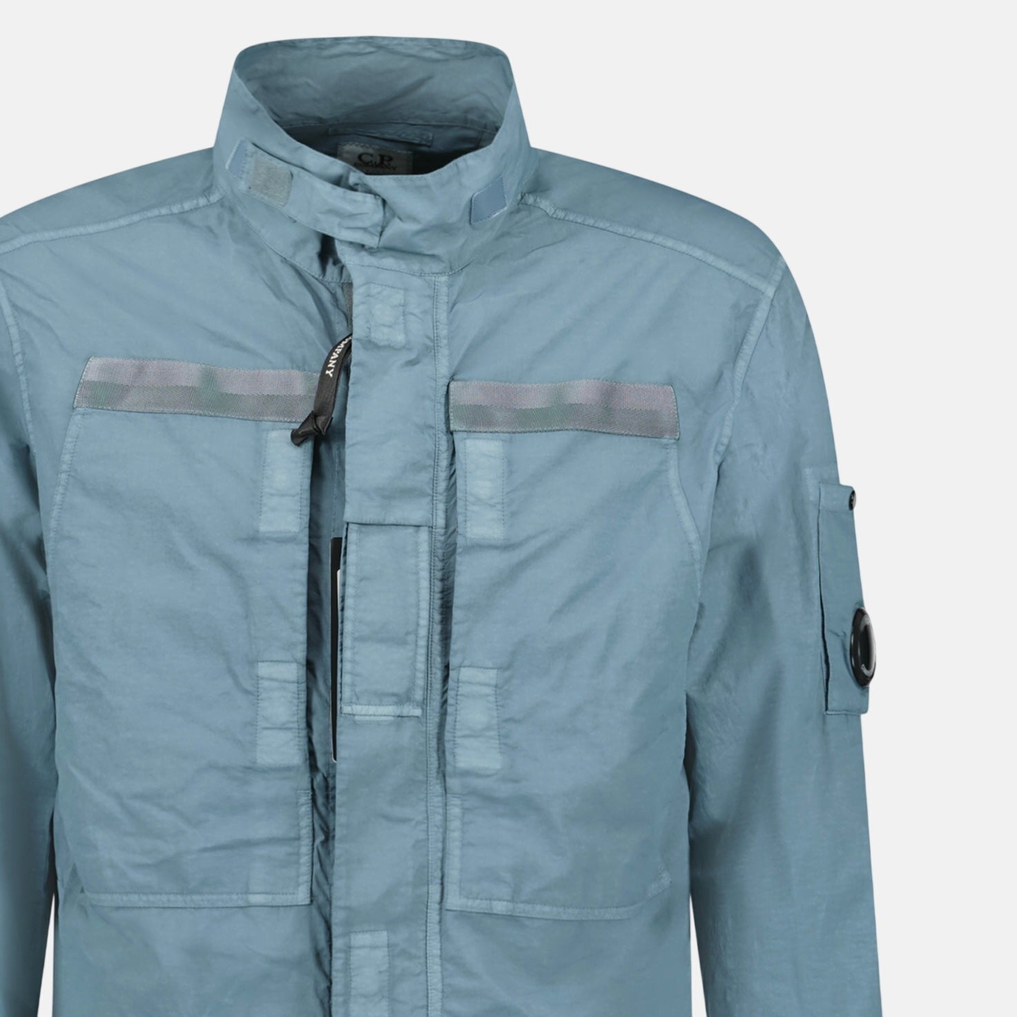 CP Company Flatt Nylon Lens Jacket Stormy Weather – C53 | Studio DOS by Designer Outlet Sales