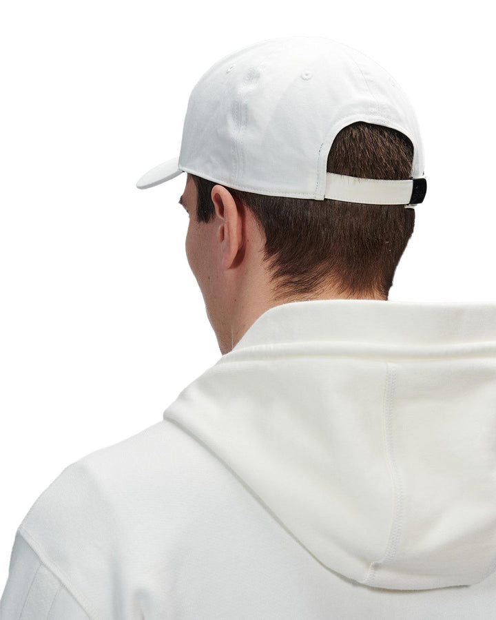 CP COMPANY GABARDINE LOGO CAP GAUZE WHITE-Designer Outlet Sales