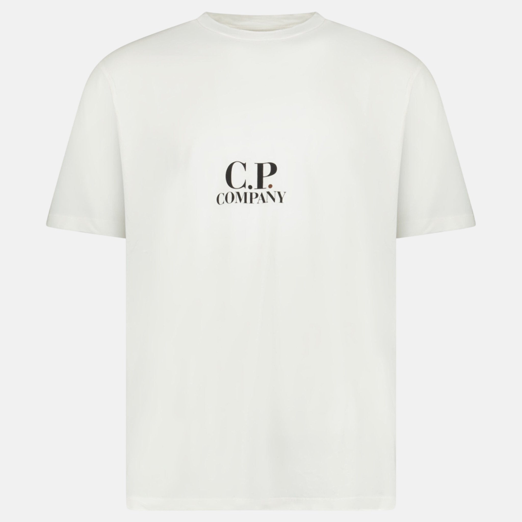 CP Company Logo - Print Jersey T-Shirt White – G21 | Studio DOS by Designer Outlet Sales
