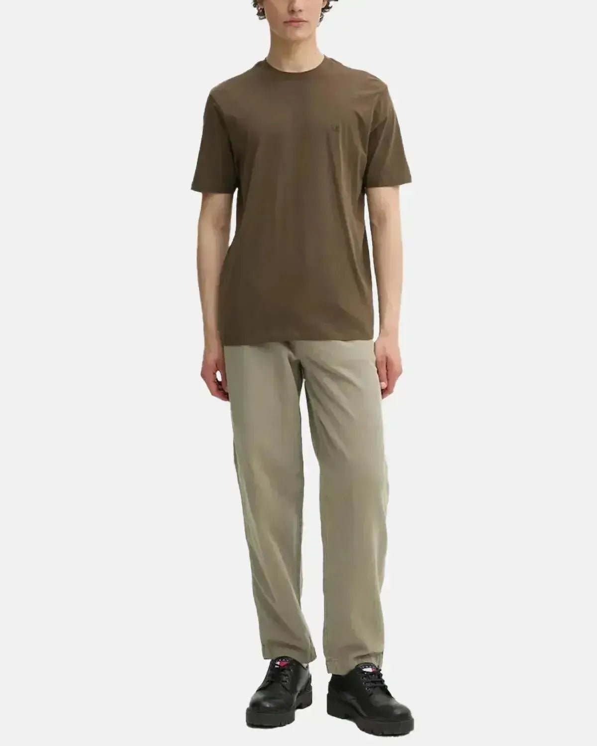 CP COMPANY MENS 30/1 JERSEY BACK GOGGLE T - SHIRT IVY GREEN – CP-COMPANY-18CMTS030A005100W-683-M | Studio DOS by Designer Outlet Sales