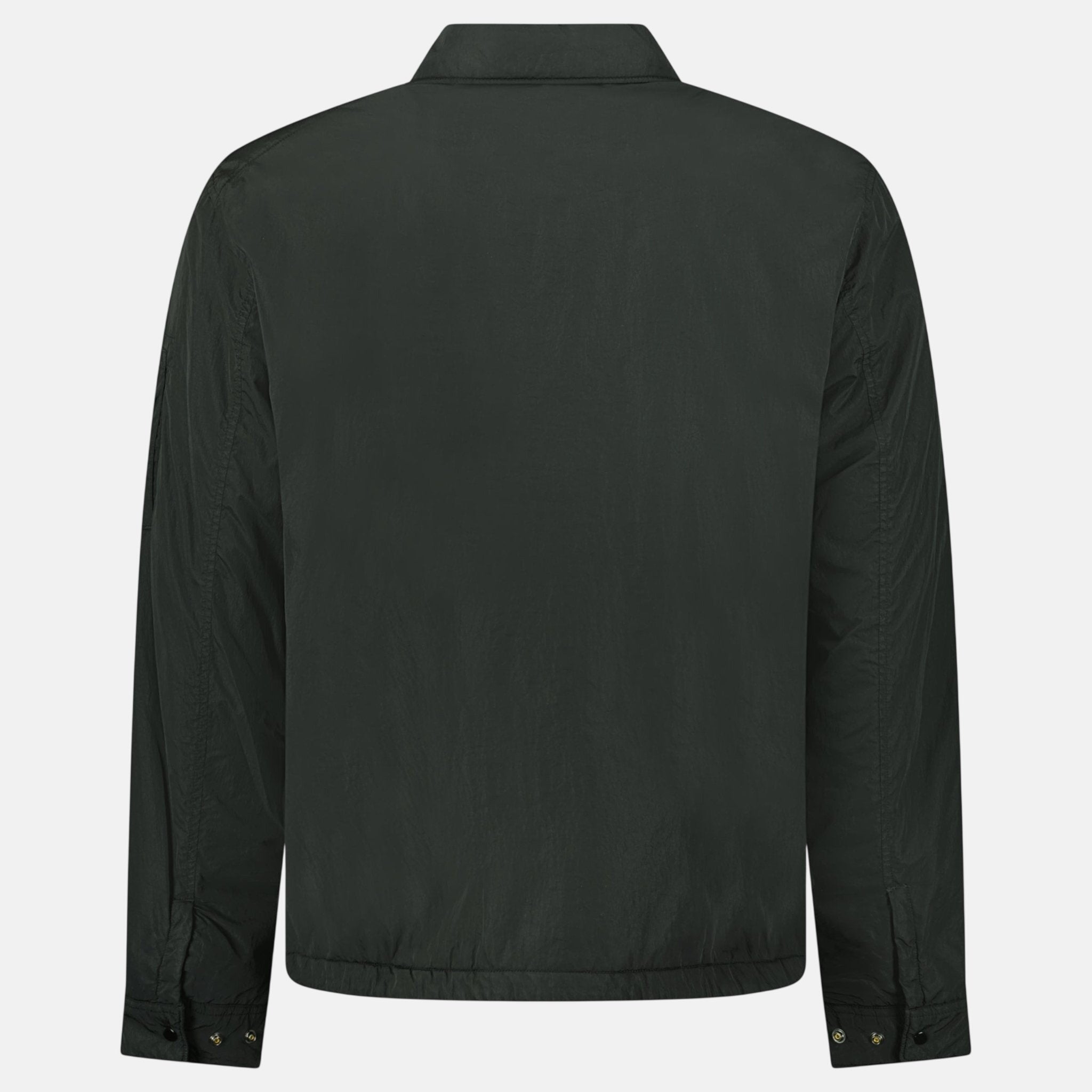 CP Company Nylon Button Up Lens Overshirt Black – Rail 6 L | Studio DOS by Designer Outlet Sales