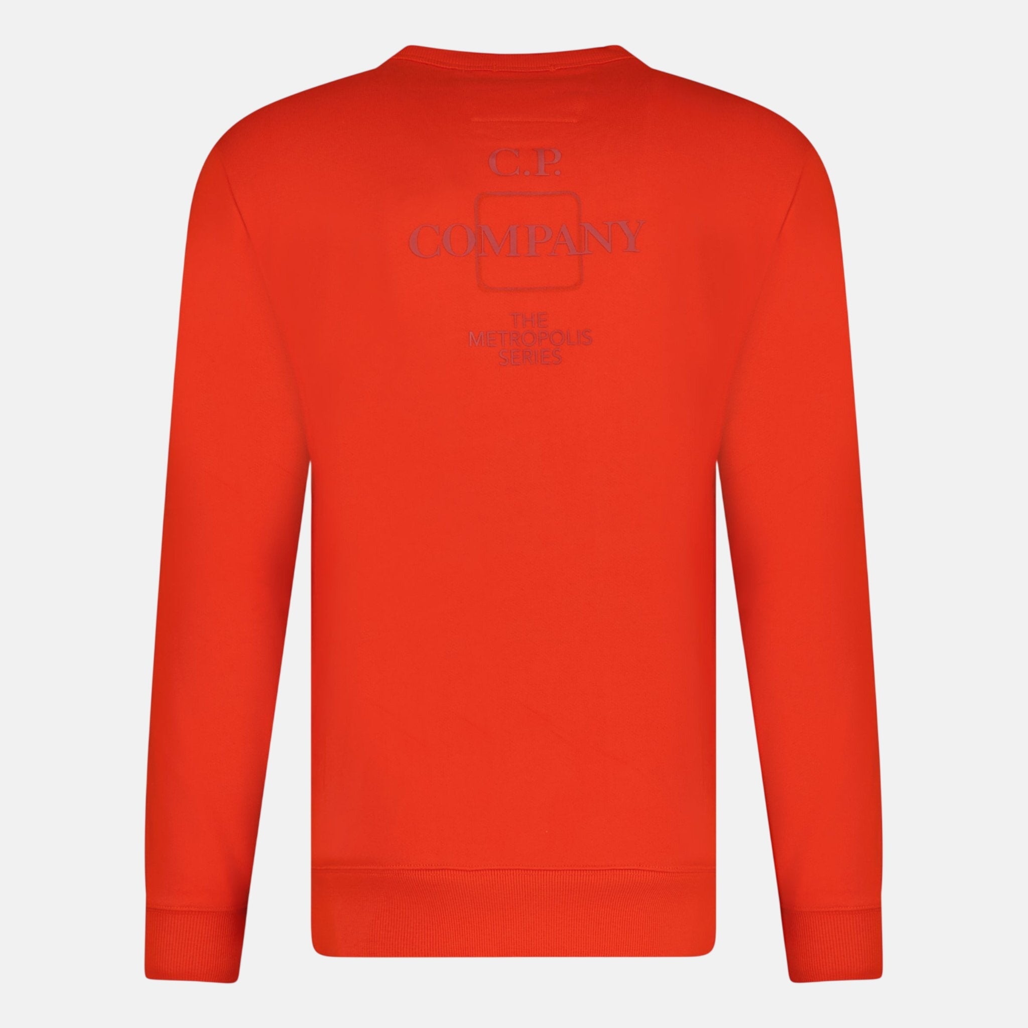CP Company Patch Logo Sweatshirt Red – A62 | Studio DOS by Designer Outlet Sales
