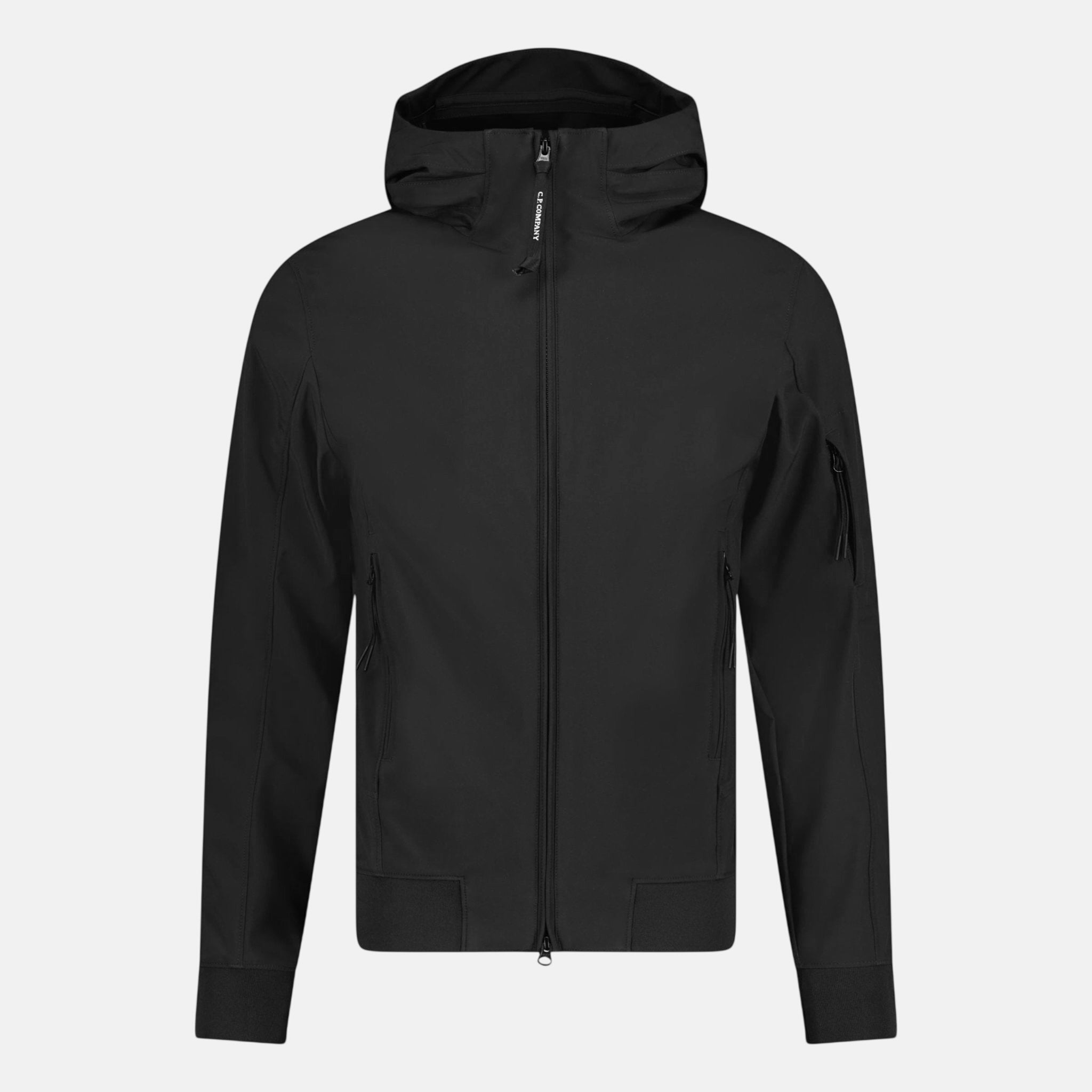 CP Company Softshell Arm Lens Jacket Black – sku-56249328730493 | Studio DOS by Designer Outlet Sales