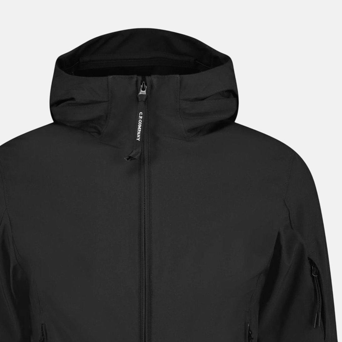 CP Company Softshell Arm Lens Jacket Black – sku-56249328730493 | Studio DOS by Designer Outlet Sales