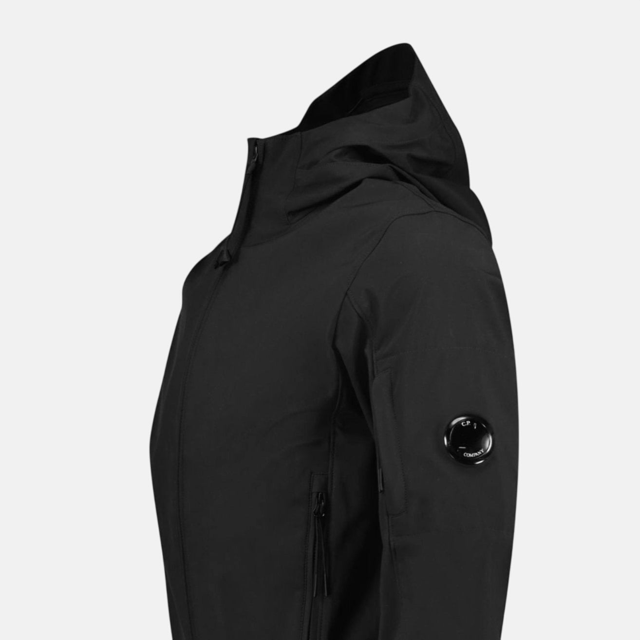 CP Company Softshell Arm Lens Jacket Black – sku-56249328730493 | Studio DOS by Designer Outlet Sales