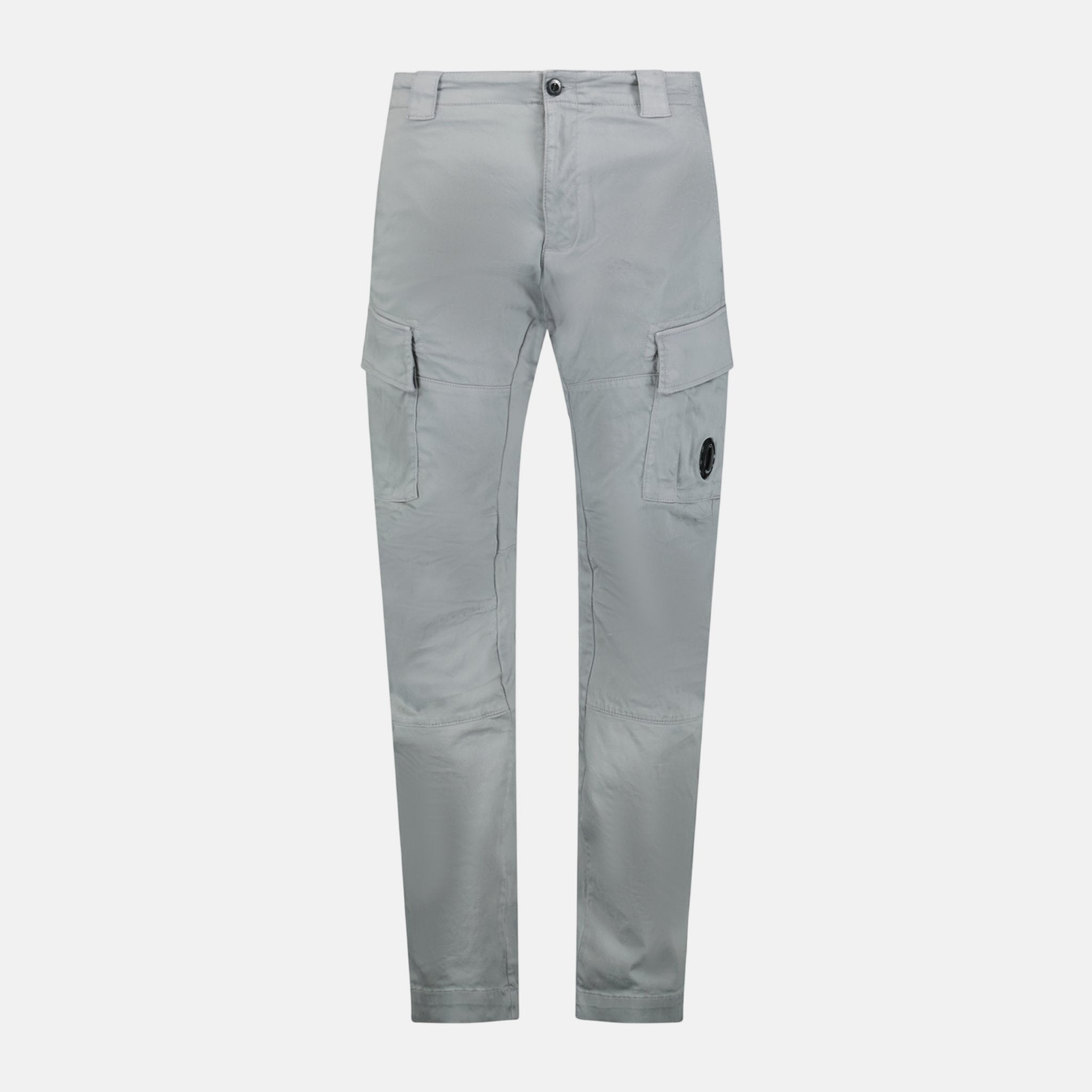 CP Company Stretch Sateen Cargo Pants Grey – C66 | Studio DOS by Designer Outlet Sales