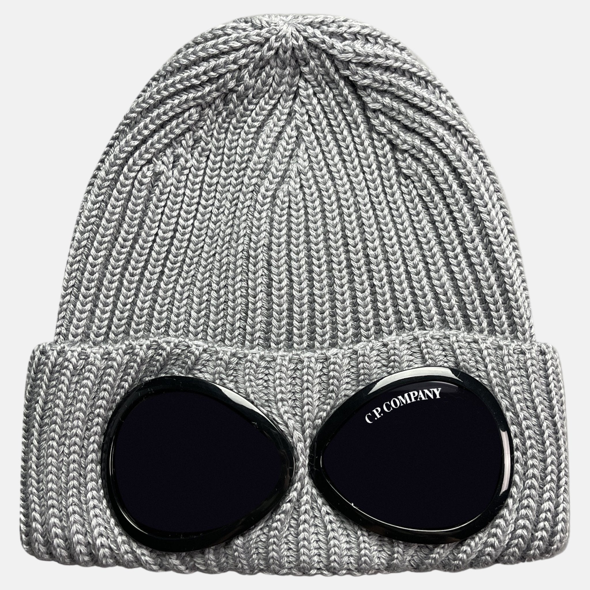 CP Company Wool Goggle Beanie Grey – Hat Box 5 | Studio DOS by Designer Outlet Sales