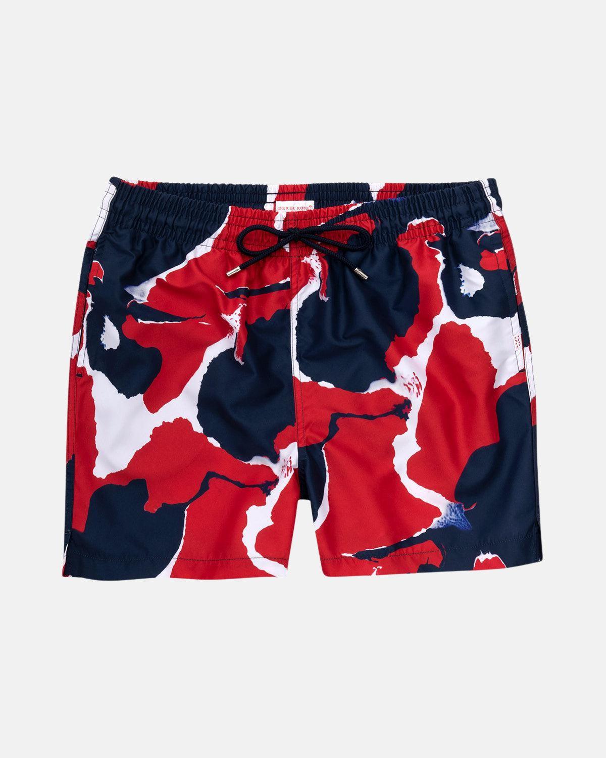 DEREK ROSE MENS MAUI 29 SWIM SHORTS RED – DEREK ROSE MENS MAUI 29 SWIM SHORTS RED-9761-MAUI029RED-S | Studio DOS by Designer Outlet Sales