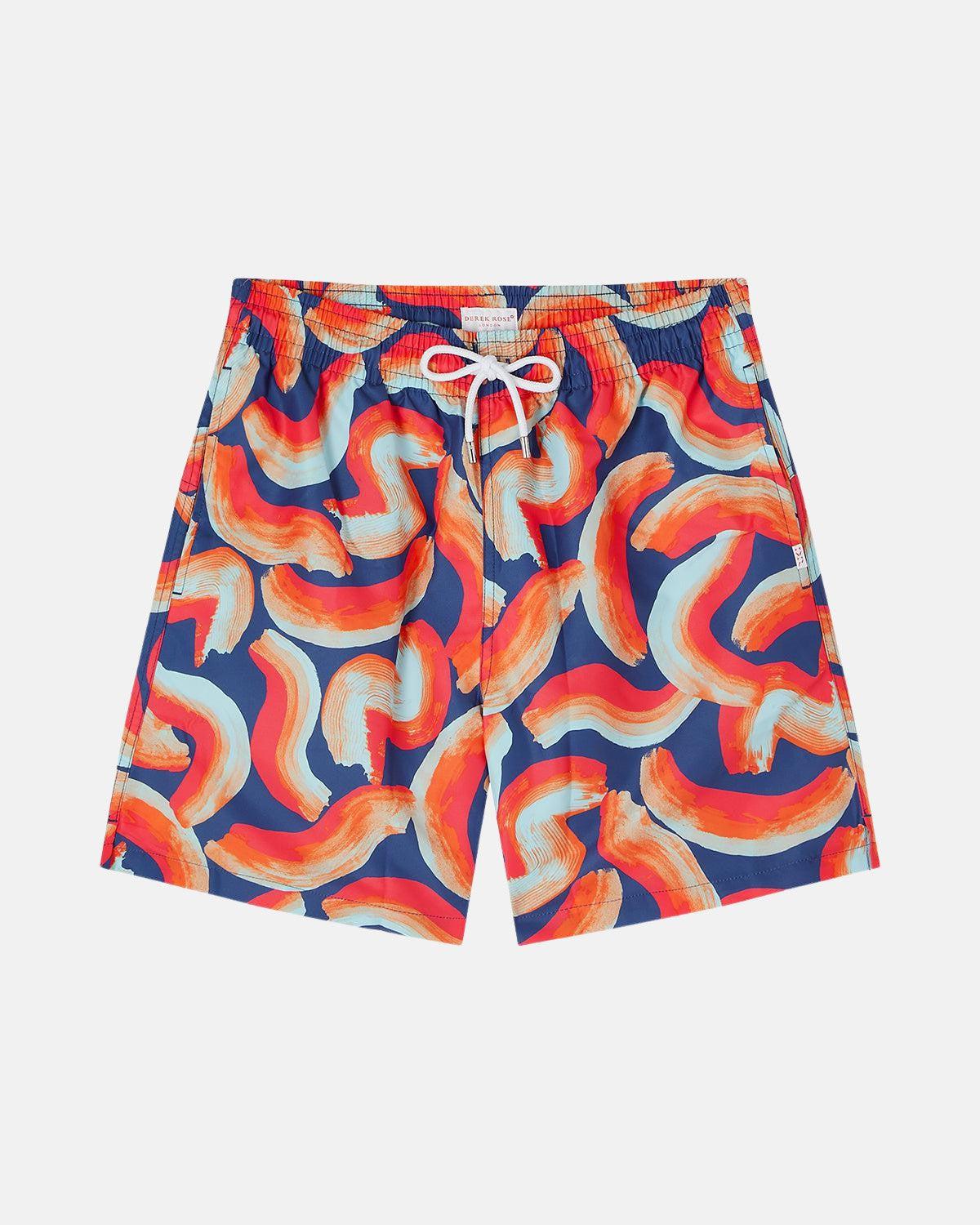 DEREK ROSE MENS MAUI 46 SWIM SHORTS MULTI – DEREK ROSE MENS MAUI 46 SWIM SHORTS MULTI-9761-MAUI046MUL-S | Studio DOS by Designer Outlet Sales