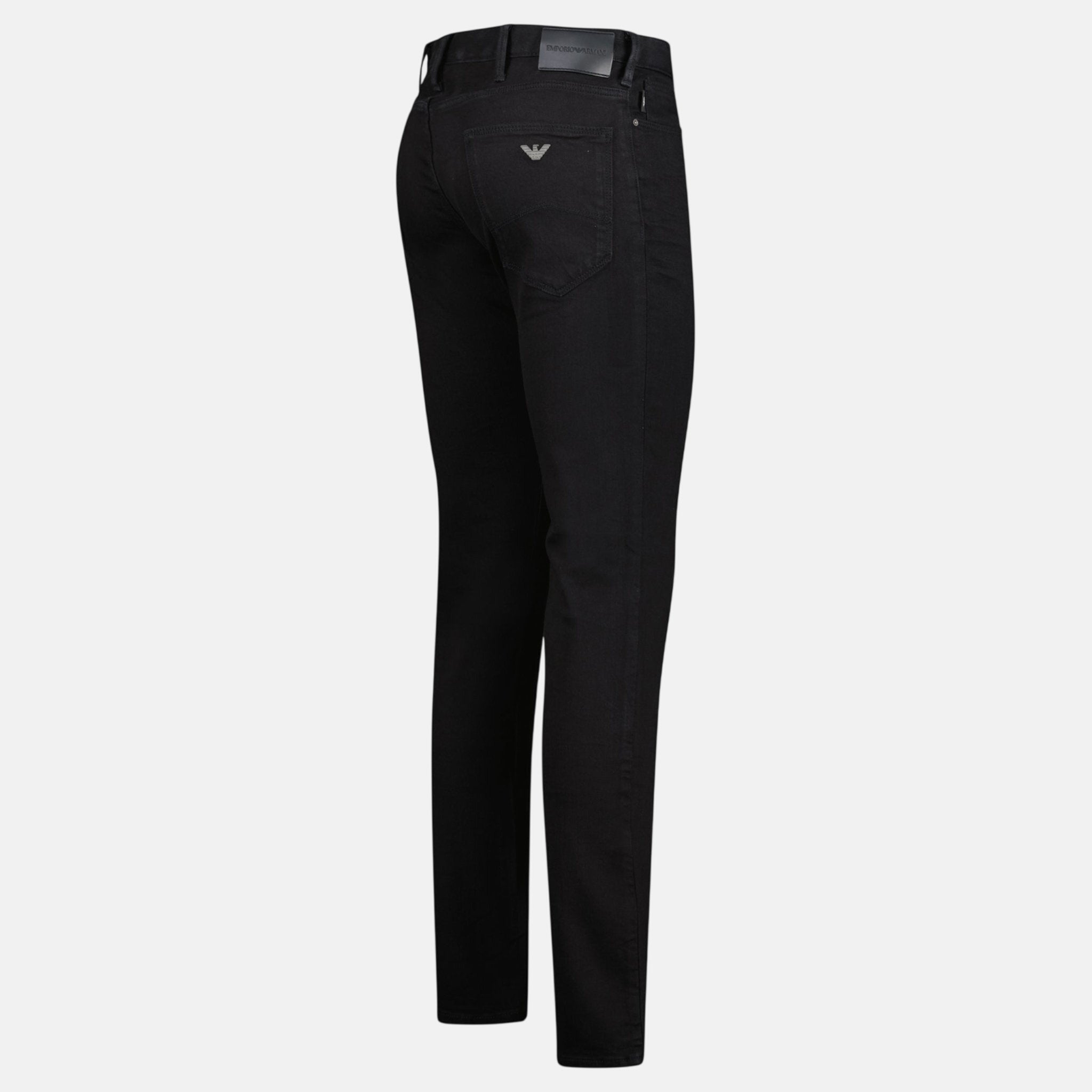 Emporio Armani J06 Slim Fit 5 Pocket Jeans Black – C67 | Studio DOS by Designer Outlet Sales