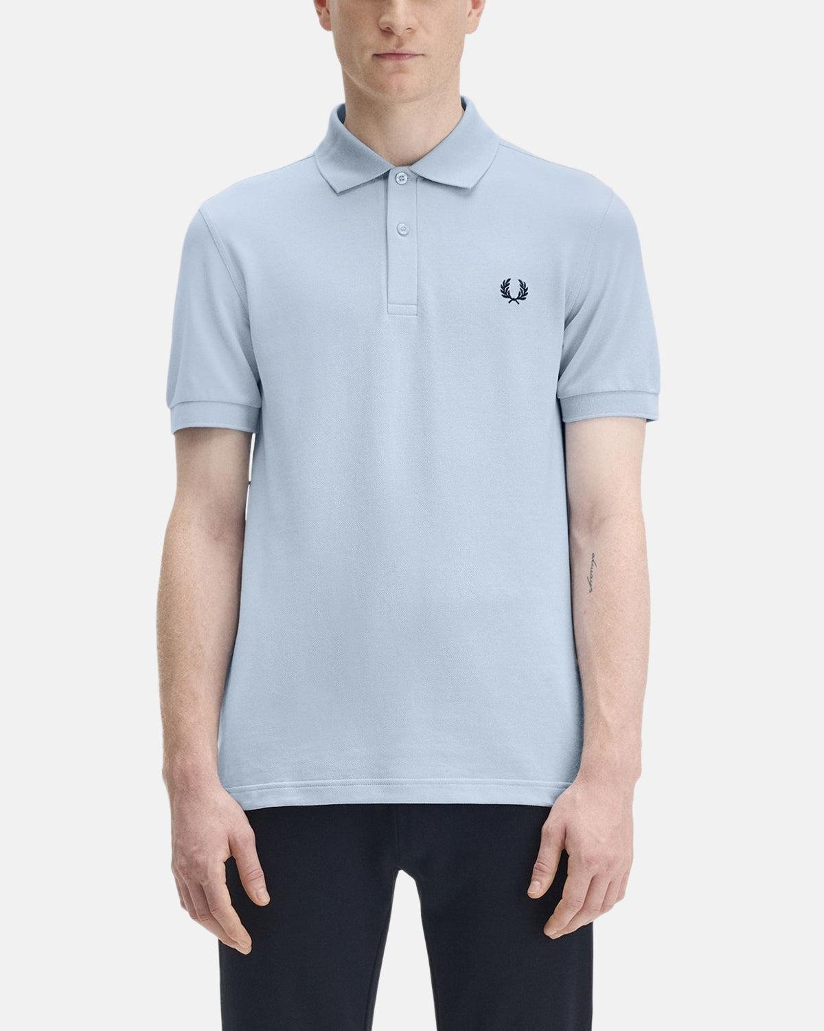 FRED PERRY M6000 POLO SHIRT LIGHT SMOKE NAVY – FRED-PERRY-M6000-Y69-S | Studio DOS by Designer Outlet Sales