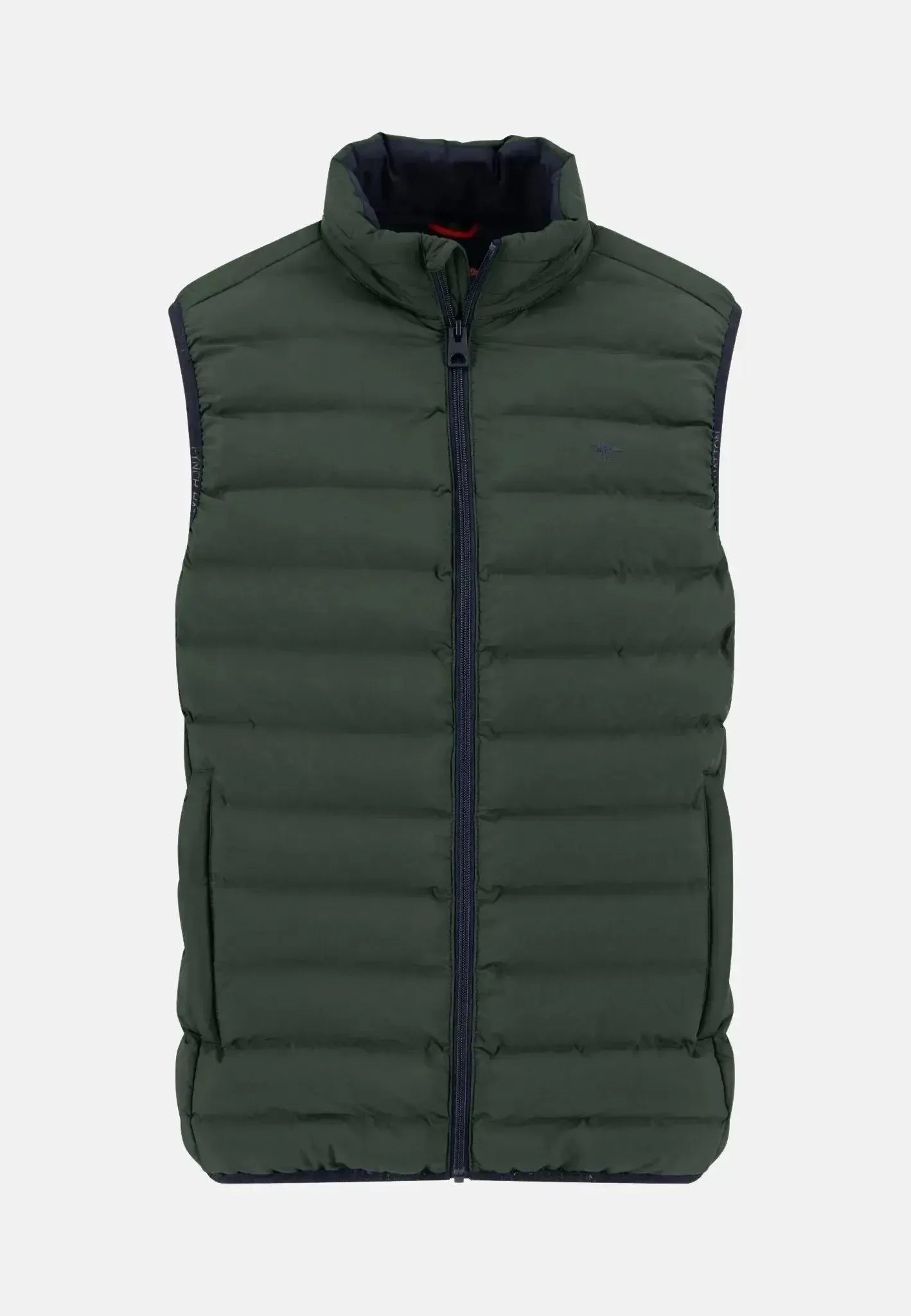 Fynch - Hatton Mens Basic Light Weight Gilet Dark Ivy – 15092601-737-S | Studio DOS by Designer Outlet Sales