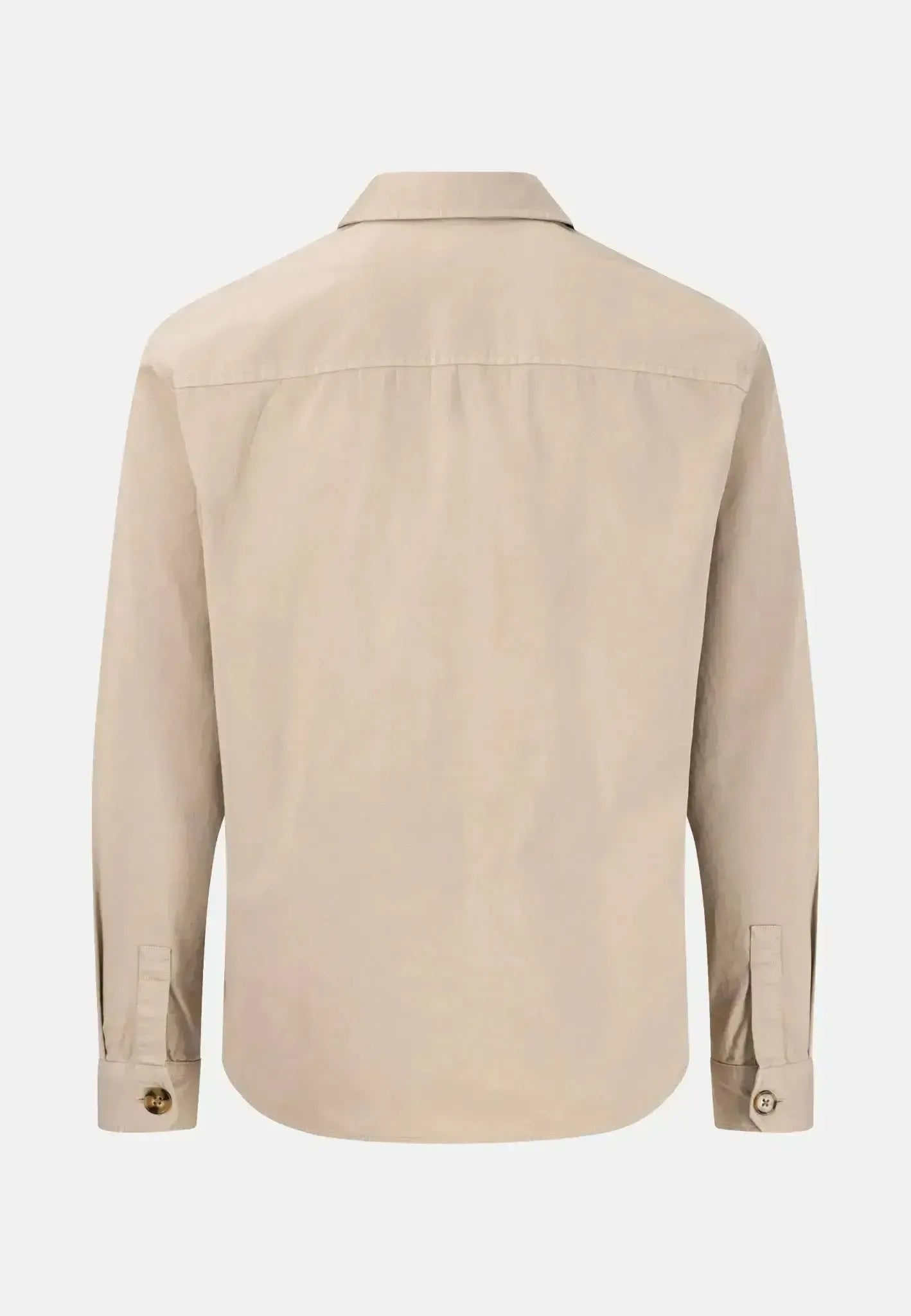 Fynch - Hatton Mens Garment Dyed Overshirt Sand – 15028314-837-S | Studio DOS by Designer Outlet Sales