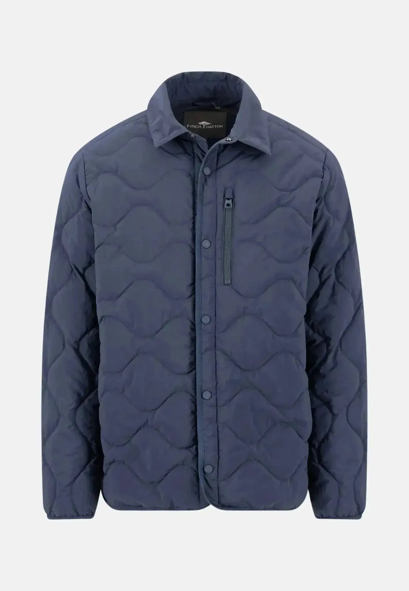 Fynch - Hatton Mens Lightweight Quilted Jacket Dark Navy – 15122510-688-M | Studio DOS by Designer Outlet Sales