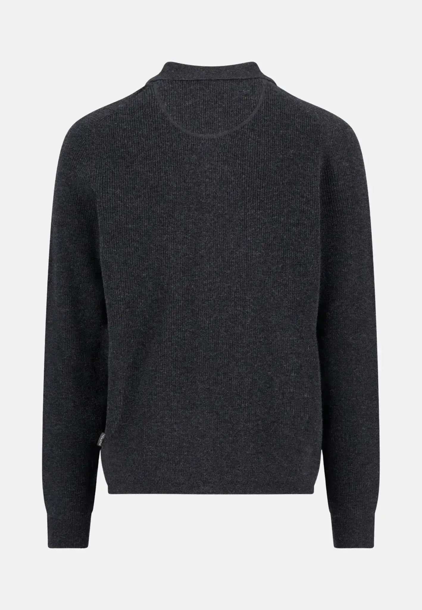 Fynch - Hatton Mens Merino Wool Cashmere Buttoned Cardigan Charcoal – 1510807-998-S | Studio DOS by Designer Outlet Sales