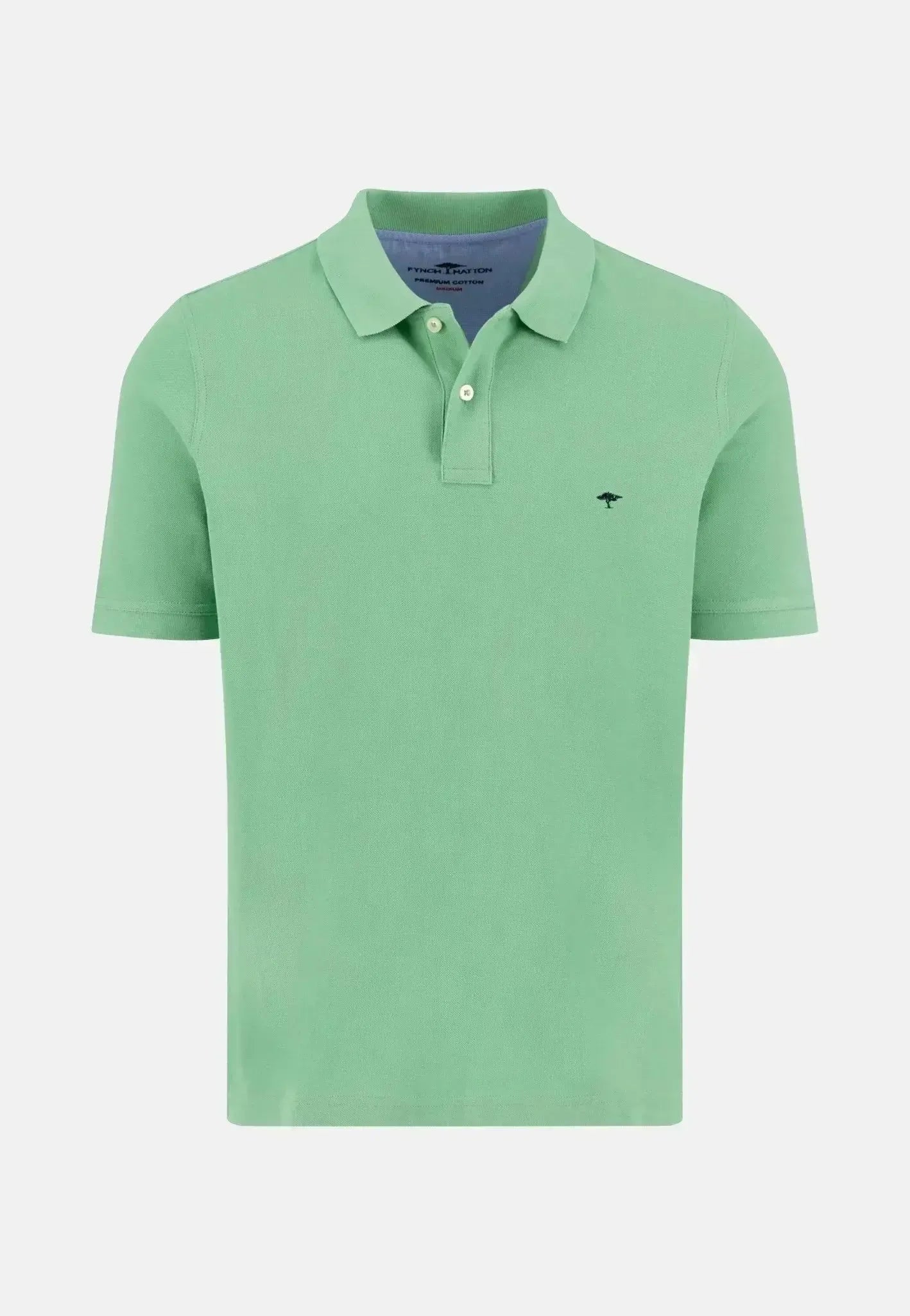 Fynch - Hatton Mens Premium Cotton Polo Shirt Turf Green – 15131700-722-S | Studio DOS by Designer Outlet Sales